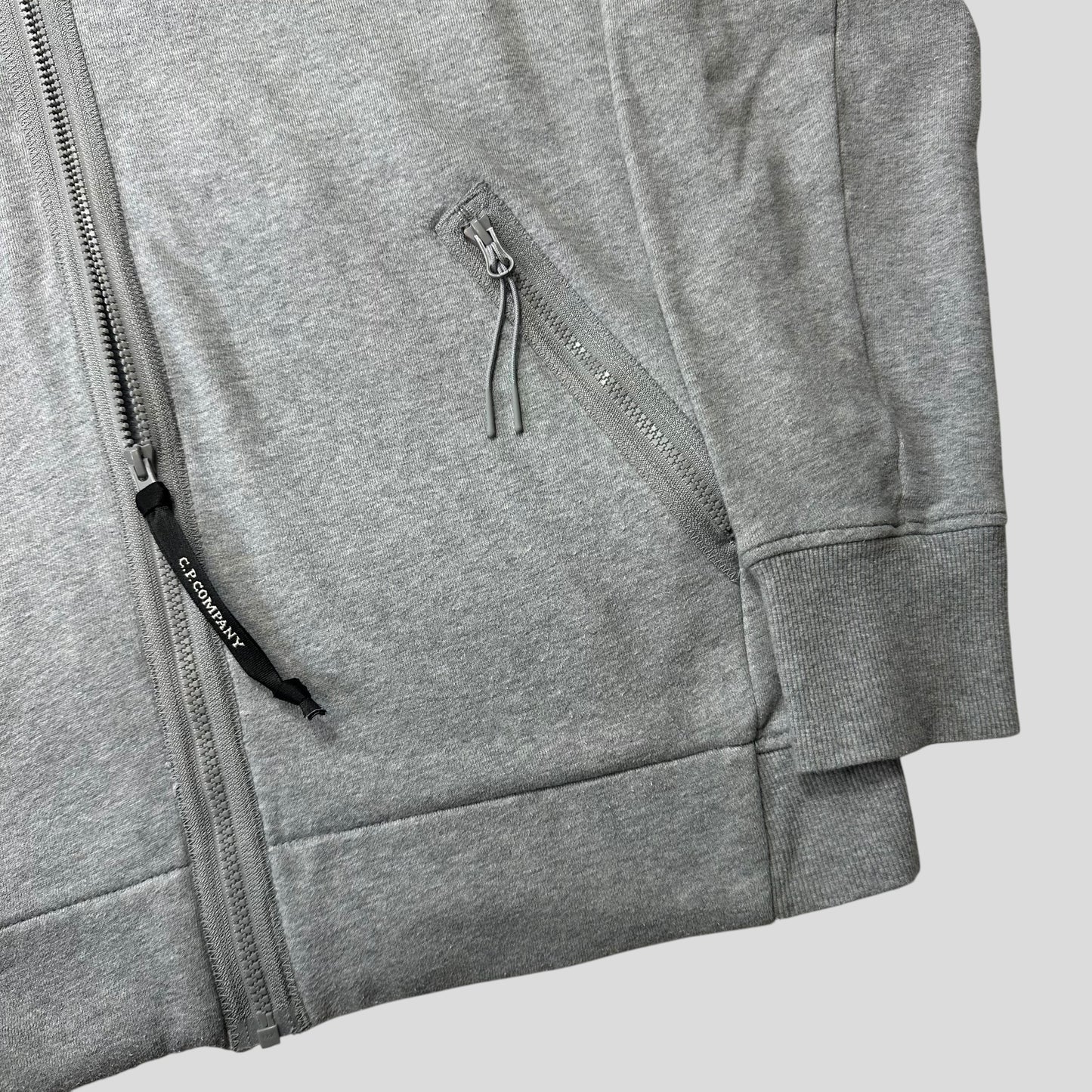 CP Company 2021 Goggle Hood Thick Zip-up Hoodie - L