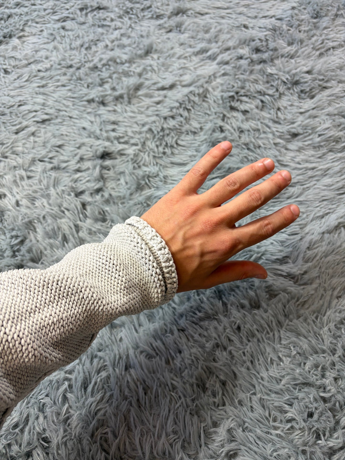 Issey Miyake MEN 2011 Cable Knit Inside-Out Effect Jumper - M/L