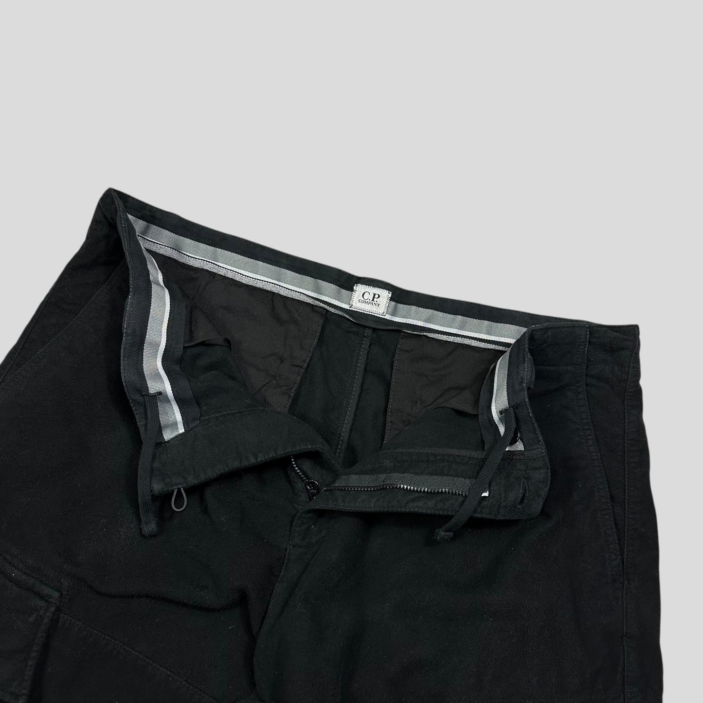 CP Company 2022 Moleskin Heavy Cotton Cargo Trousers - L/XL