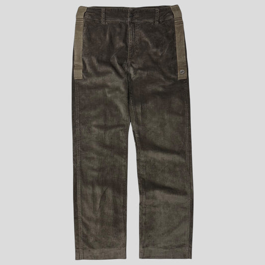 Gucci by Tom Ford 2004 Velvet Corduroy Western GG Logo Trousers - IT46
