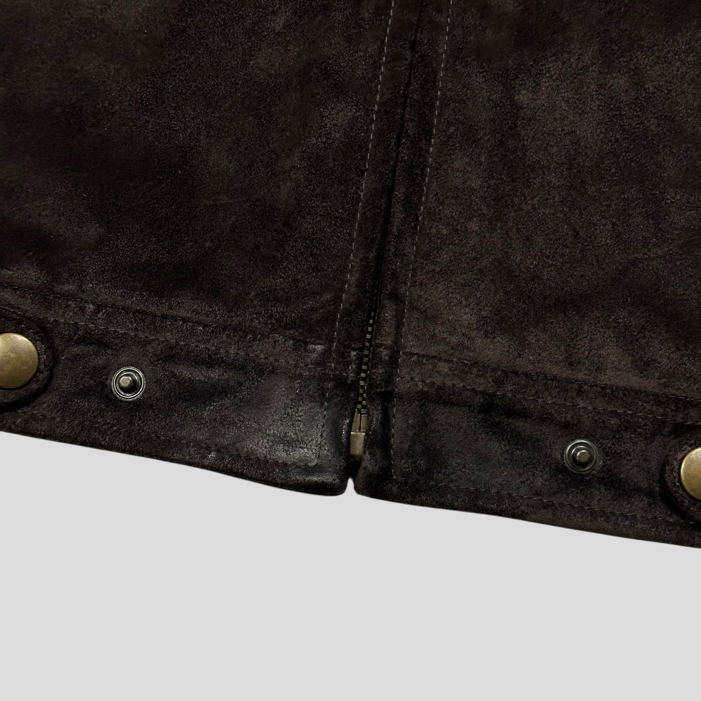 Gucci by Tom Ford FW03 Suede Leather Western Work Jacket - IT52 (M/L)