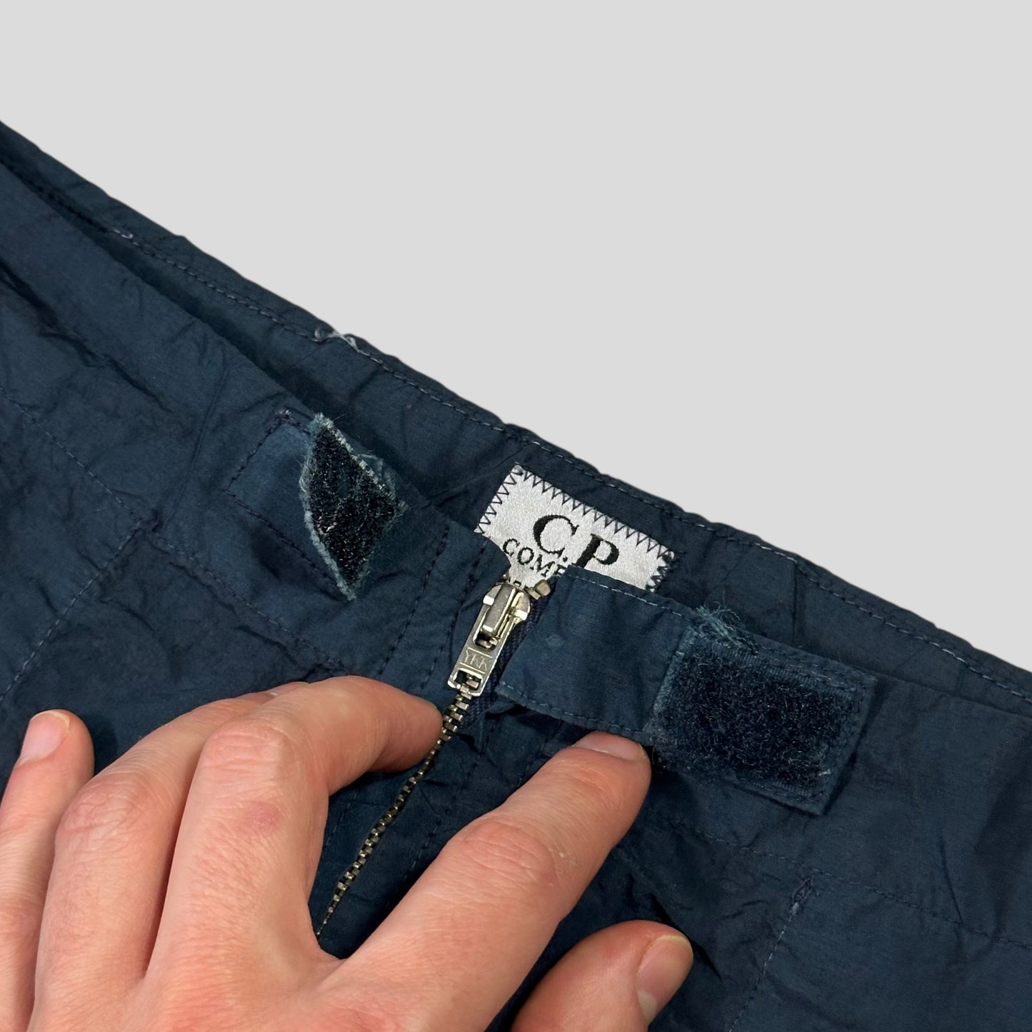 CP Company 2000 Navy Millenium Nylon Technical Trousers - 34