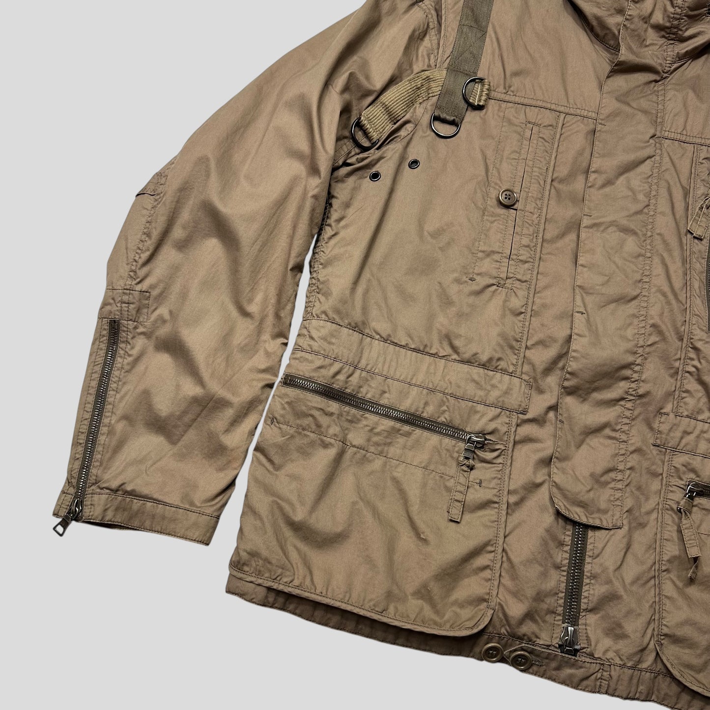 Prada Sport 2003 Cotton Bondage Multipocket Cargo Field Jacket - IT50 (M/L)