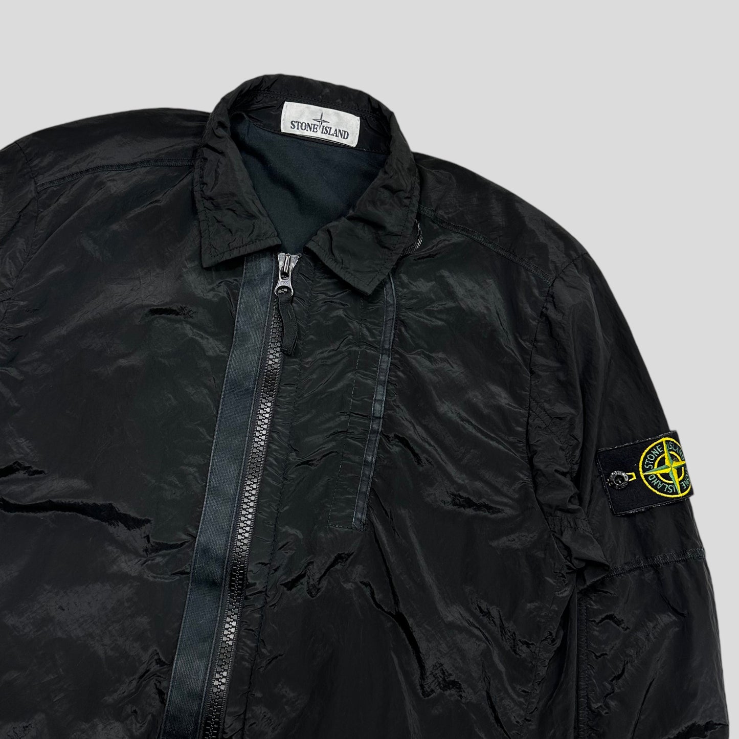 Stone Island Nylon Metal Stash Pocket Overshirt Jacket - S