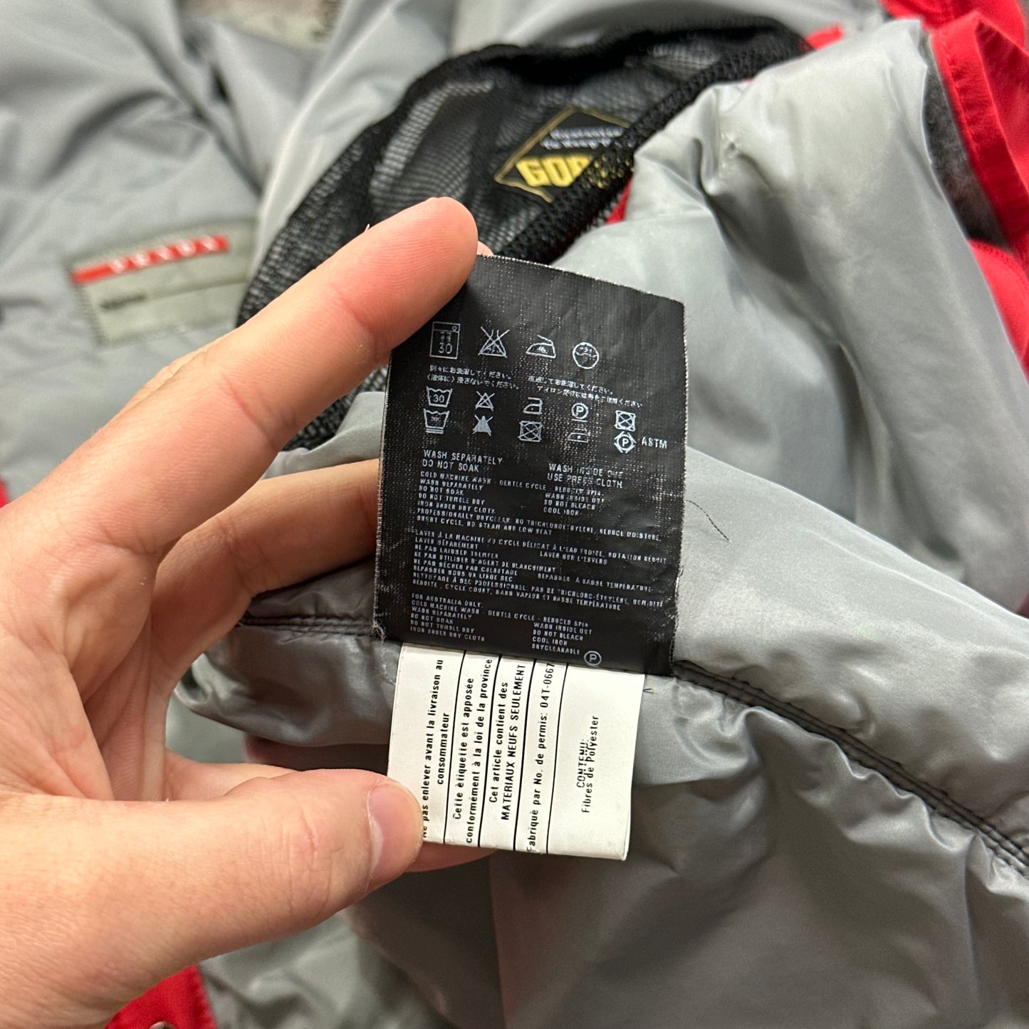 Prada Sport 2007 Goretex Padded Technical Ski Jacket - IT48 (L)