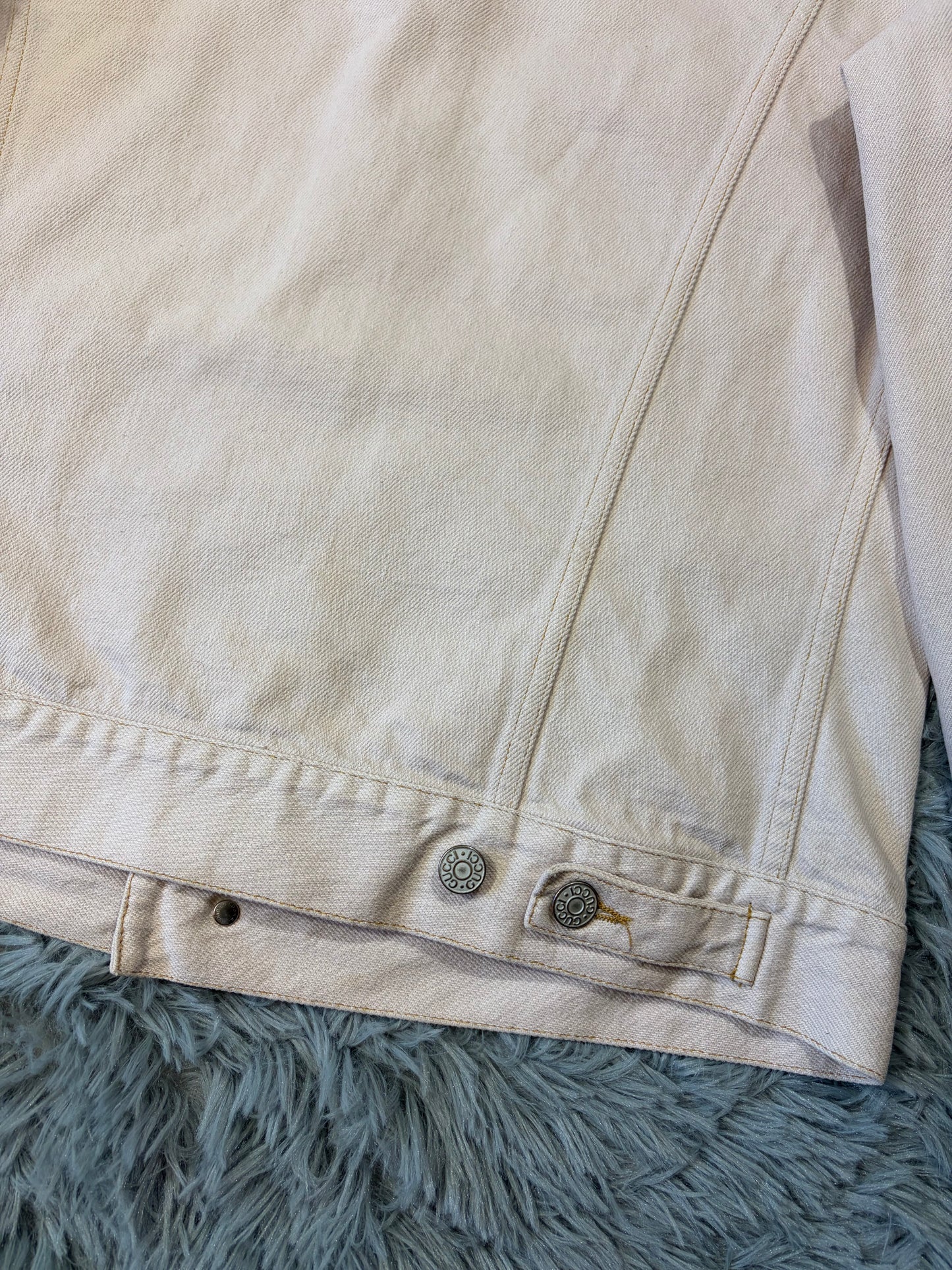 Gucci by Tom Ford 00’s Pale Pink Mens Trucker Jacket - IT52