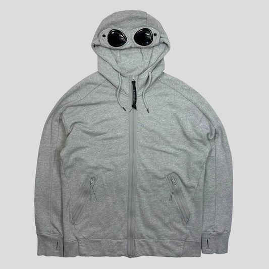 CP Company Goggle Hood Thick Zip-up Hoodie - L