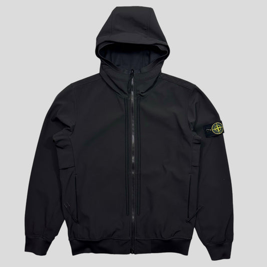 Stone Island AW22 Black Light Soft Shell E-dye (NEW) - M/L