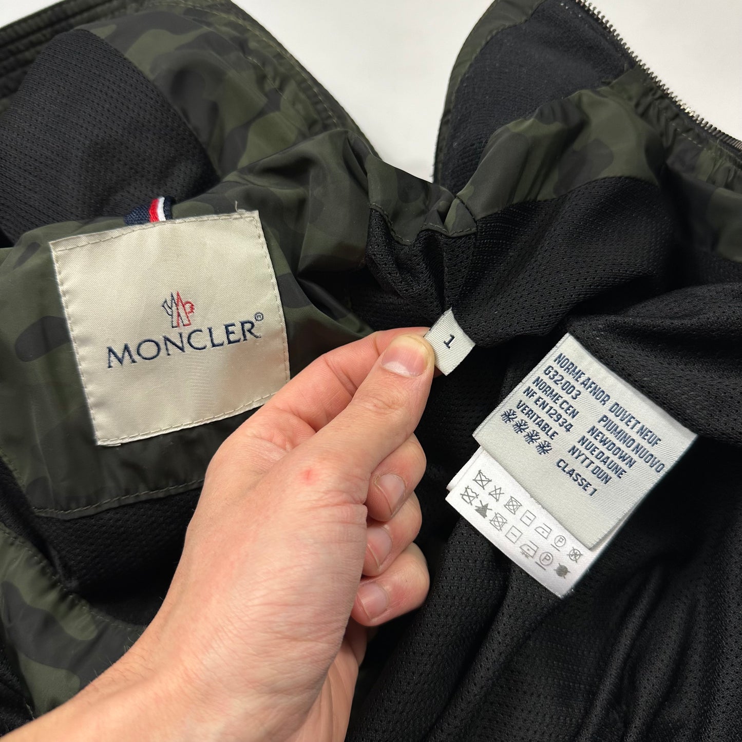 Moncler 2016 Camouflage Nylon Multipocket Bomber Jacket - 1 (S/M)