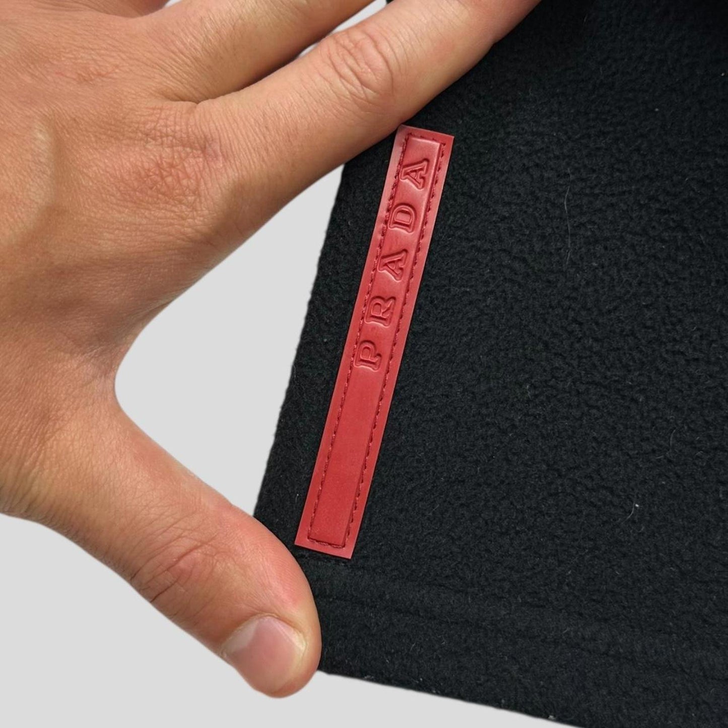 Prada Sport AW00 Balaclava Ninja Fleece Jacket - L/XL