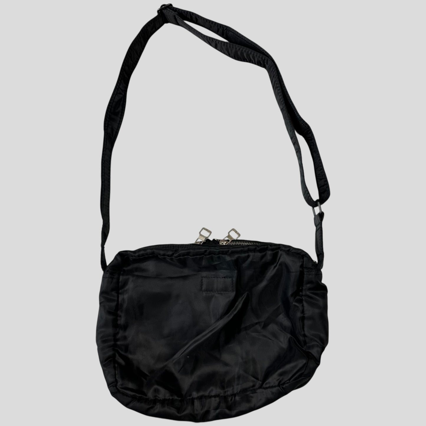 Porter 00’s Black Nylon Tanker Multipocket Crossbody Bag