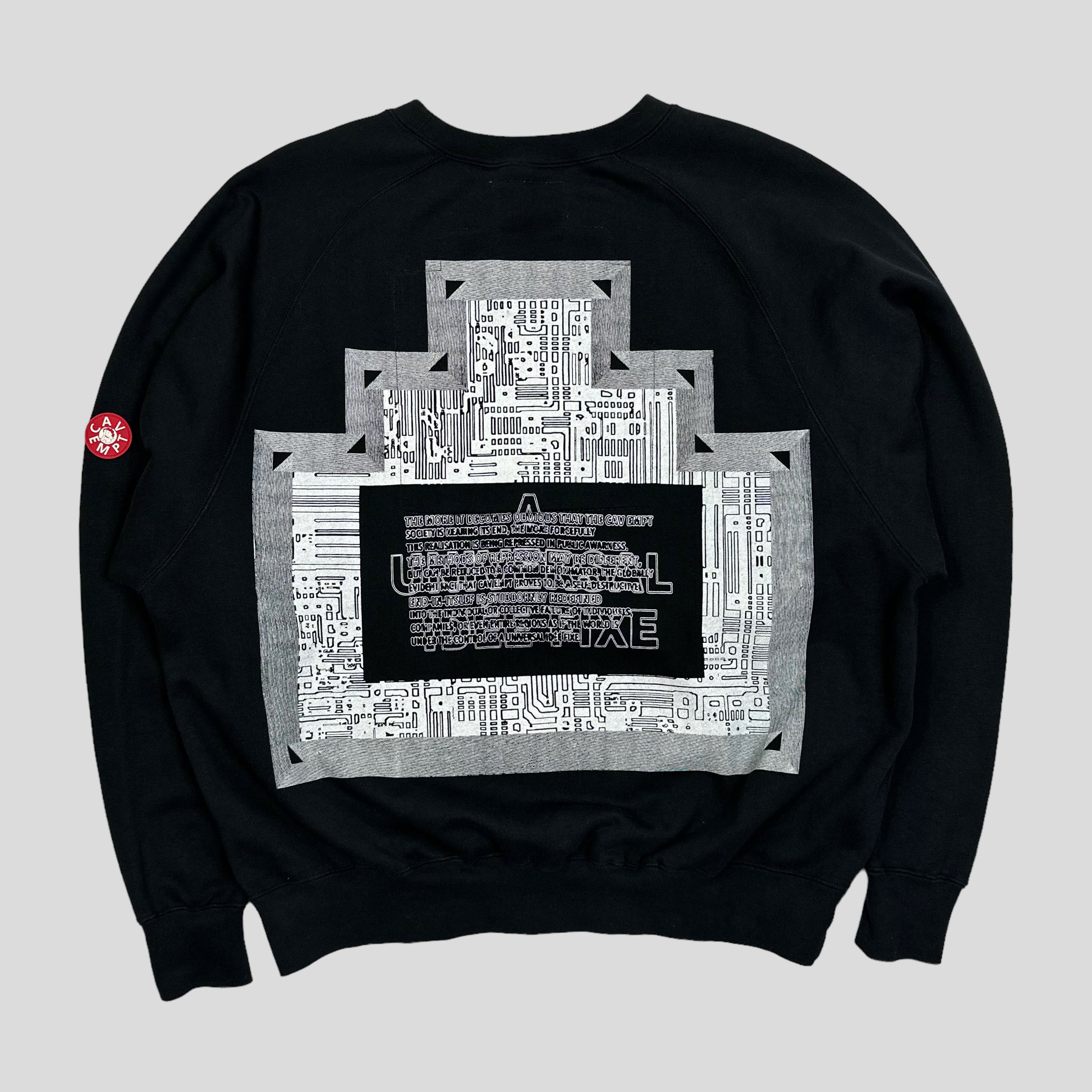 Cav Empt 2016 Idee Fixe Big Crewneck S M L Warmwaves