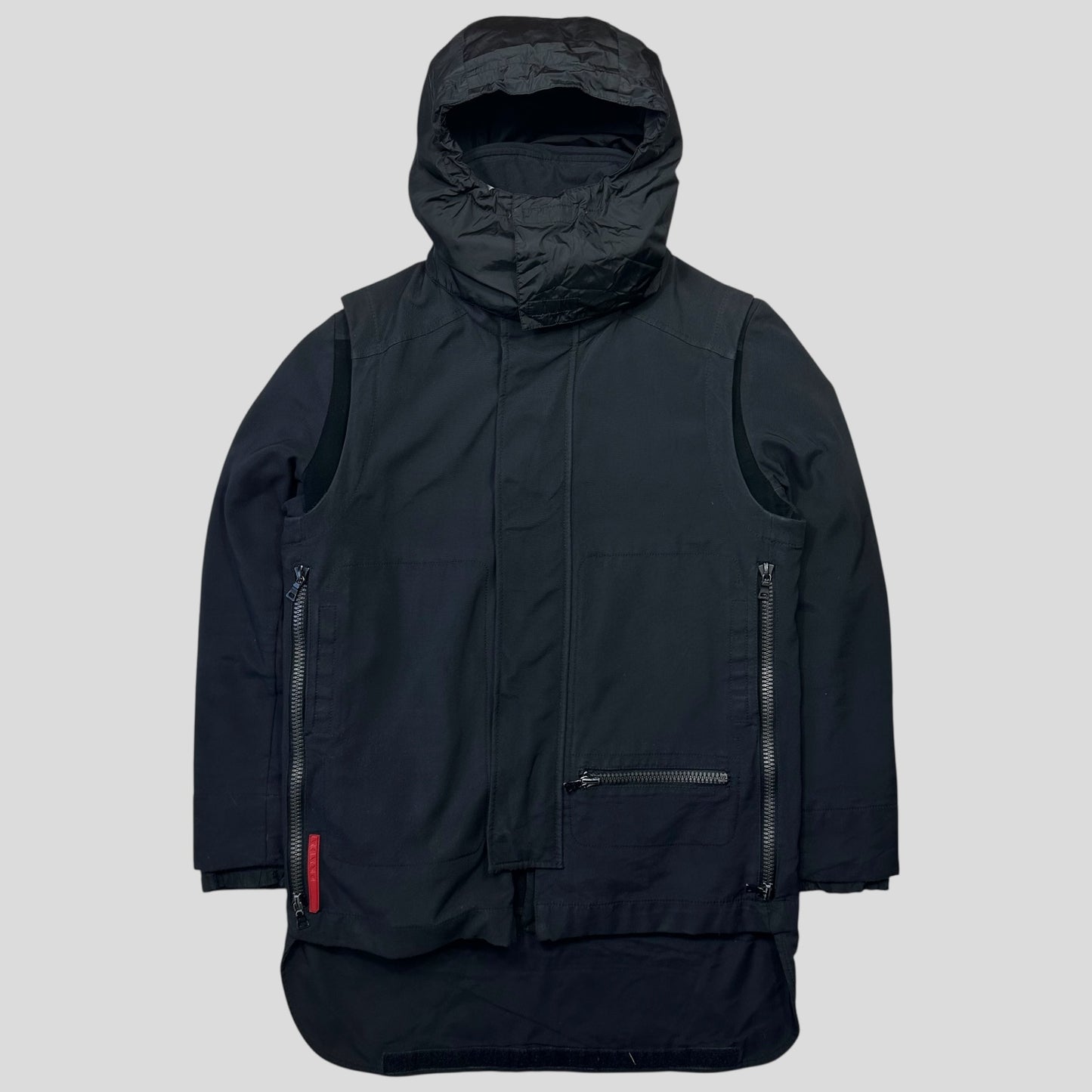 Prada Sport AW01 Modular Multipocket 3 in 1 Jacket + Vest - IT46 (M)