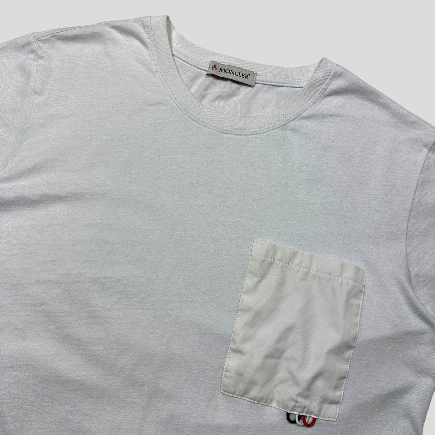 Moncler Nylon Pocket Logo T-shirt - L (M)