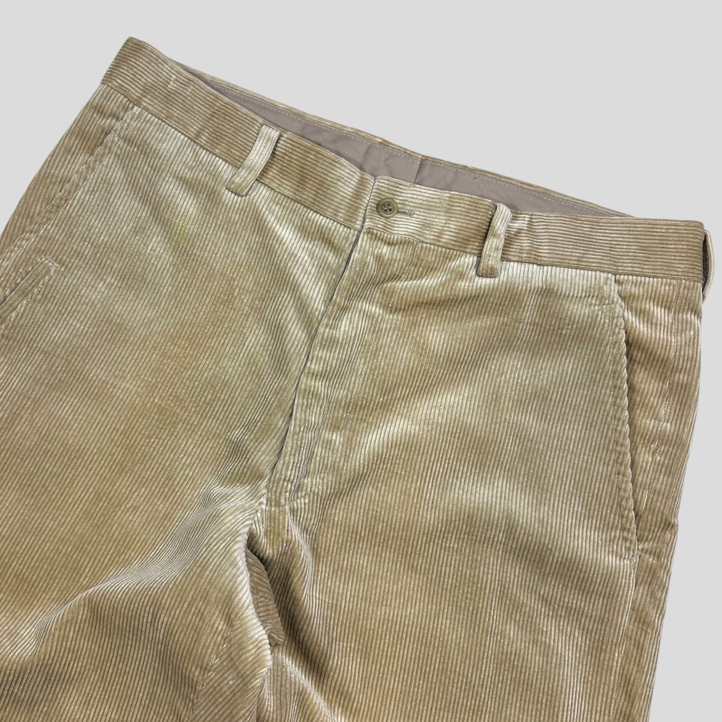 Issey Miyake 1988 Cotton Label Jumbo Corduroy Shimmer Trousers - 4 (L)