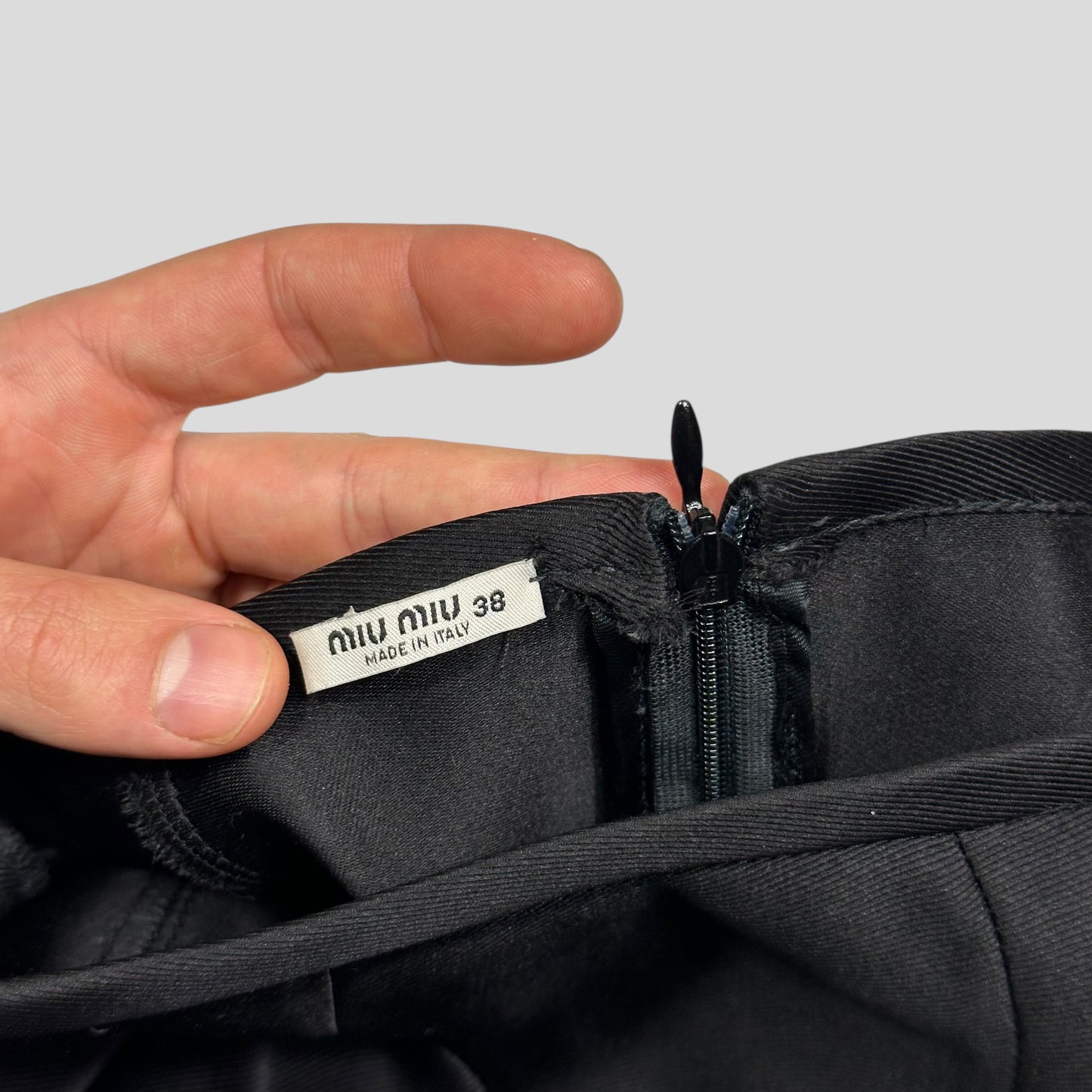 Miu Miu 2008 Silk Technical Panelled Sporty Dress - IT38 (UK8)