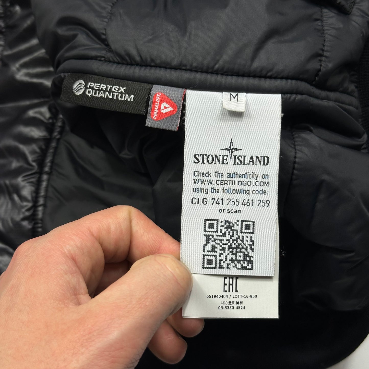 Stone Island AW16 Shadow Project Pertex Quantum Y Puffer Jacket - M