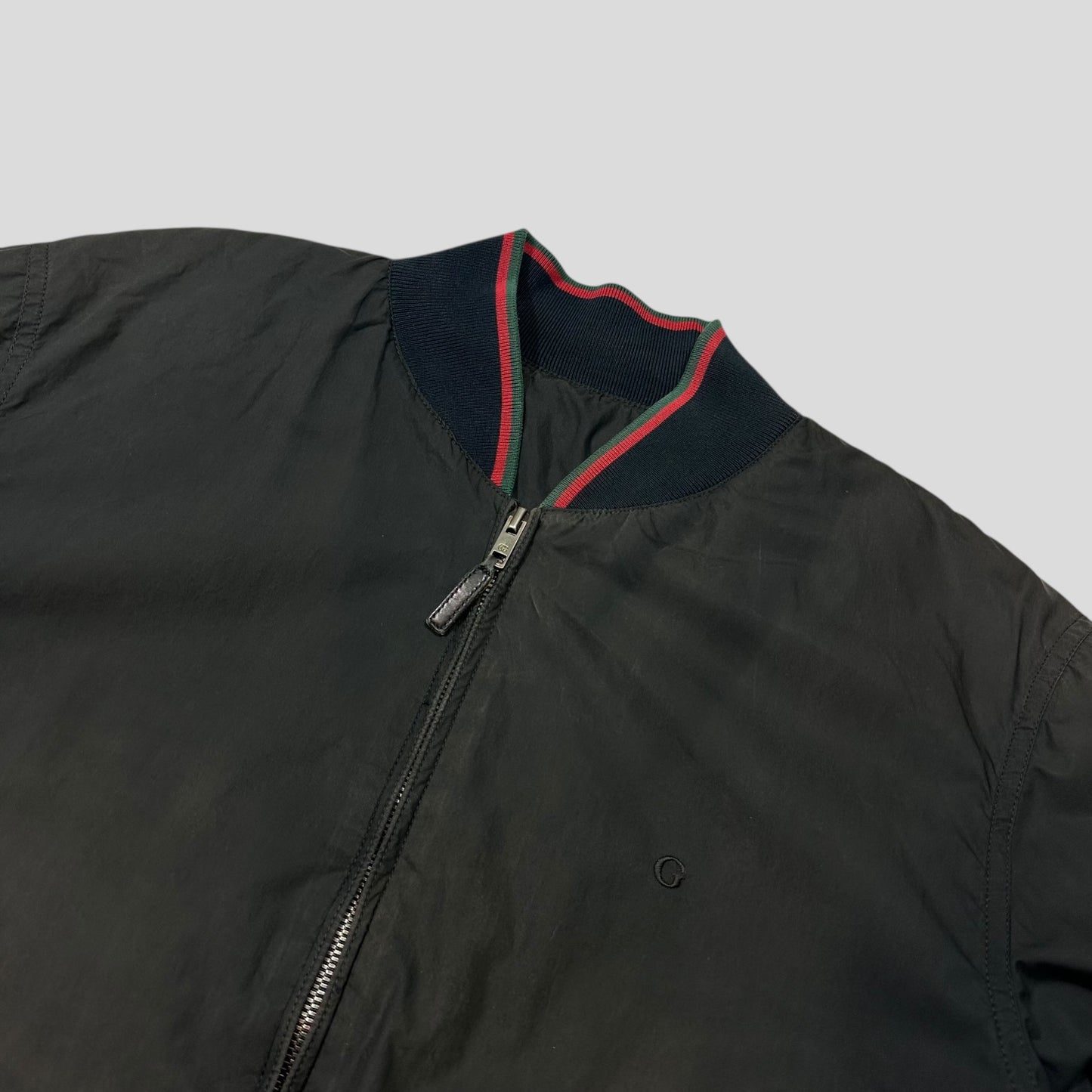 Gucci by Tom Ford 00’s G Logo Web Bomber Jacket - IT50 (M/L)