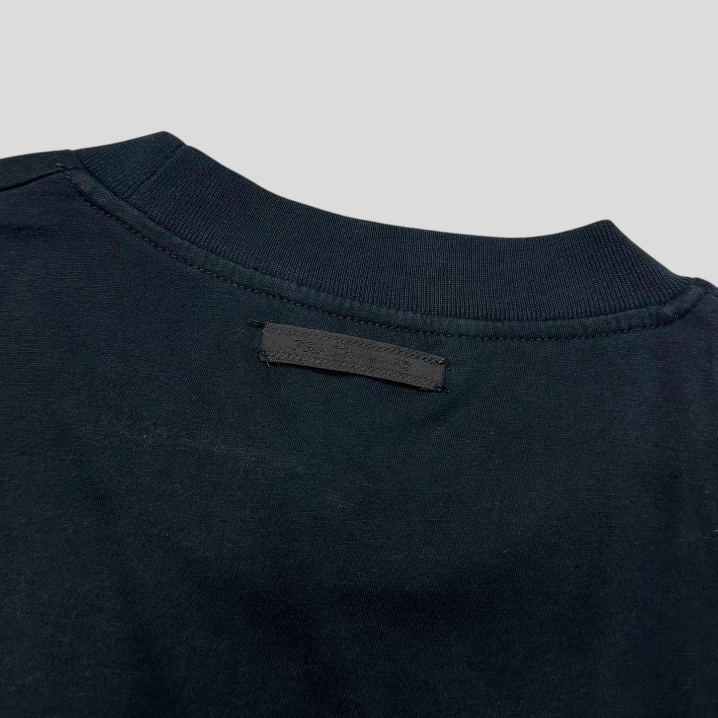 Prada 2013 Camera Appliqué Logo T-shirt - S