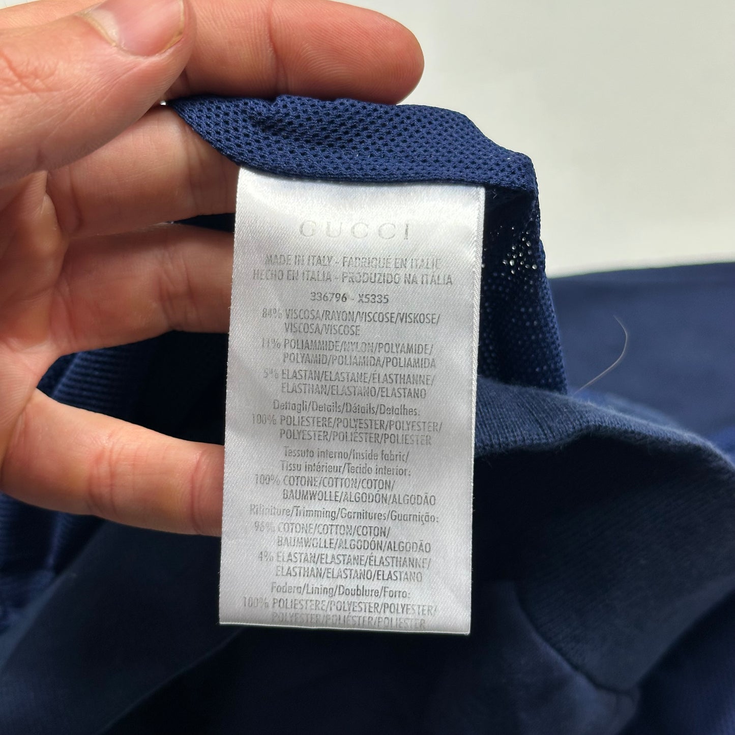 Gucci GG Logo Nylon Panelled Polyester Track Jacket - S/M