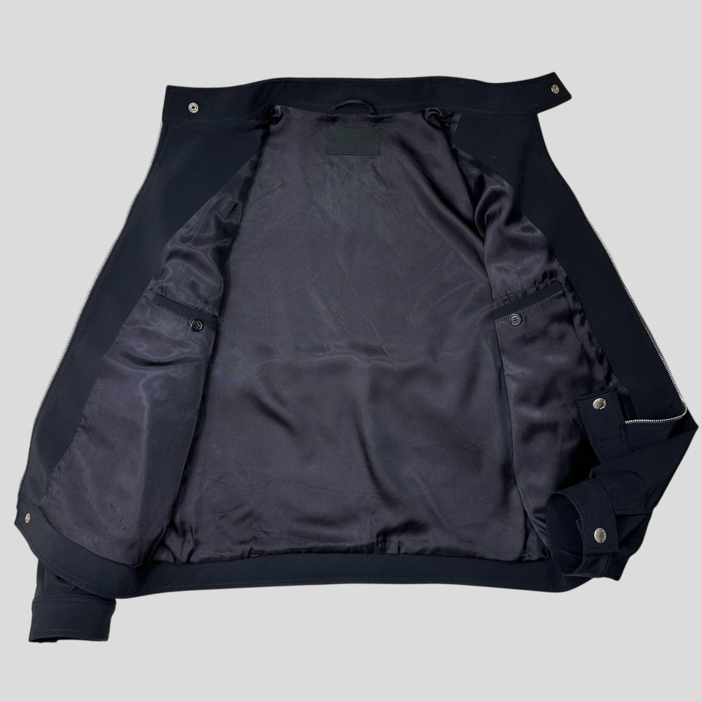 Prada Milano SS99 Nylon Boxy Blouson Smart Jacket - XL (M/L)