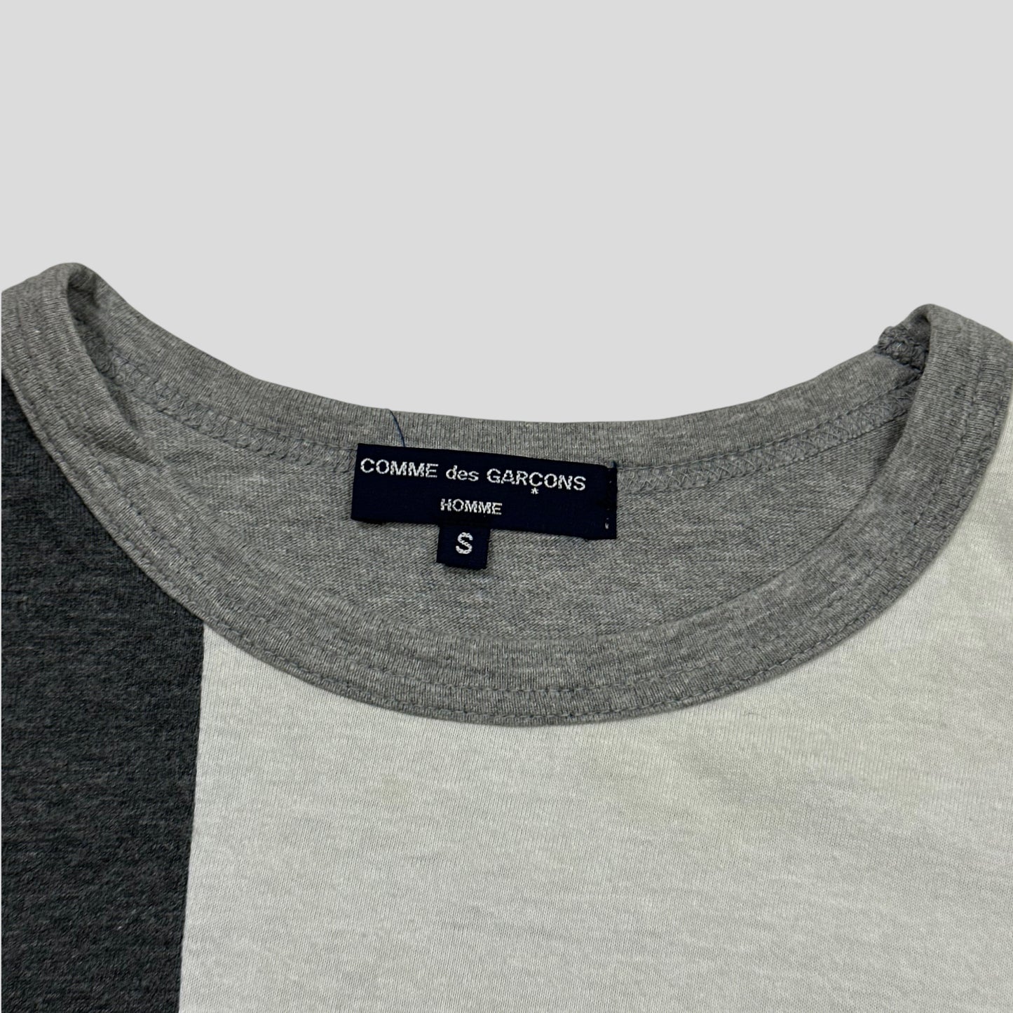 CDG Homme 2008 Patchwork Longsleeve T-shirt - S