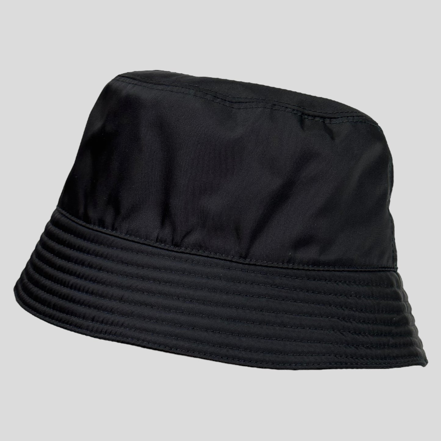 Prada Milano Nylon Bucket Hat - S/M