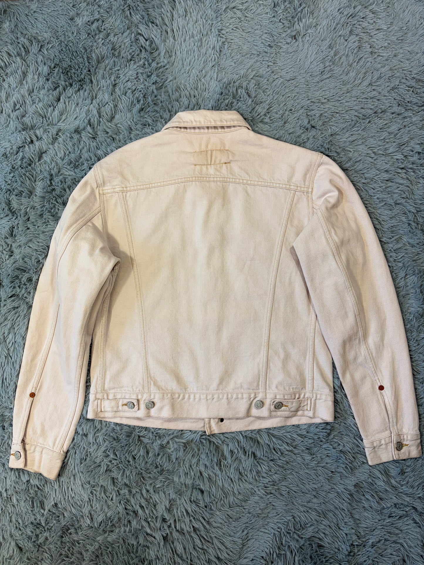 Gucci by Tom Ford 00’s Pale Pink Mens Trucker Jacket - IT52