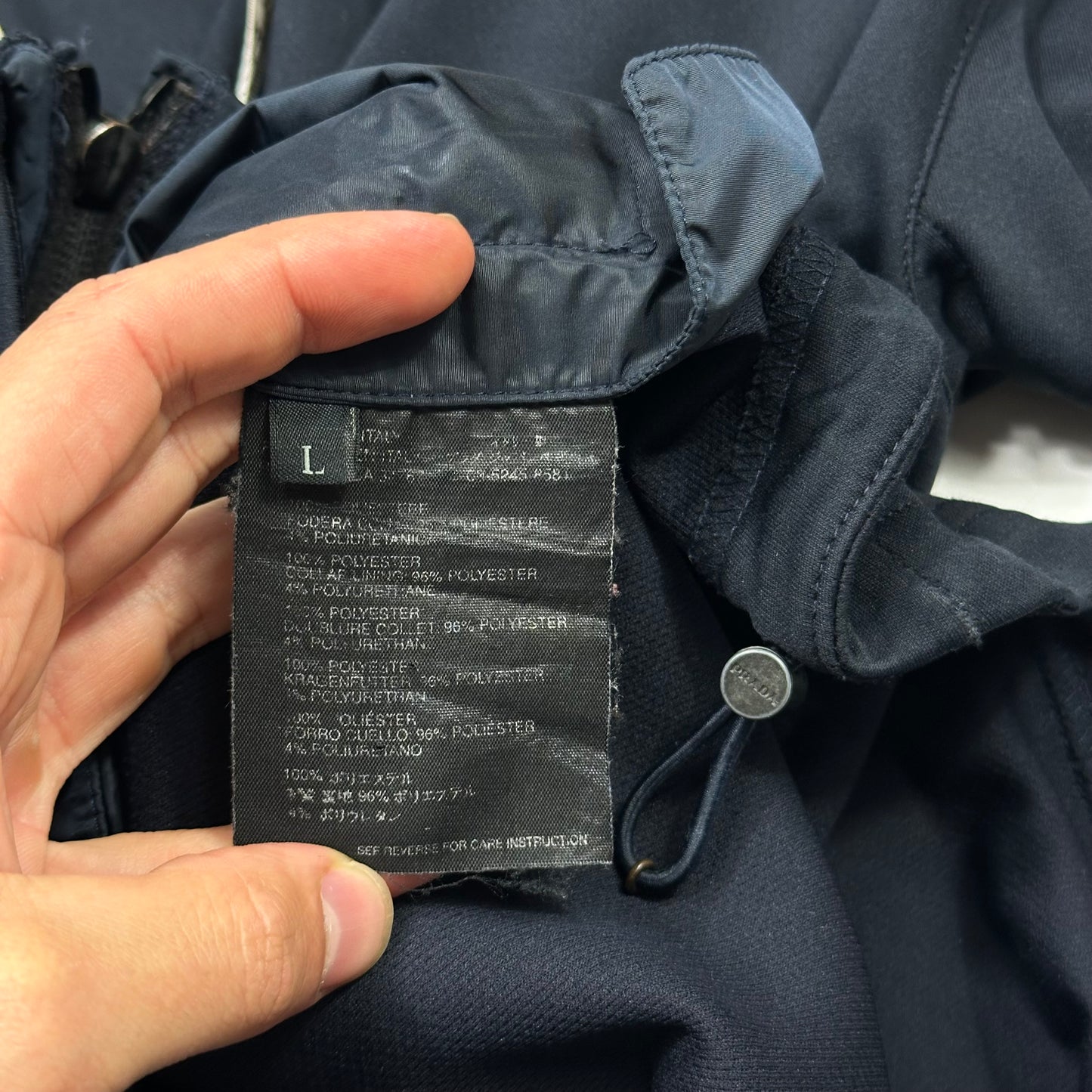 Prada Sport 00’s Polyester Beaded Track Jacket - L (M)