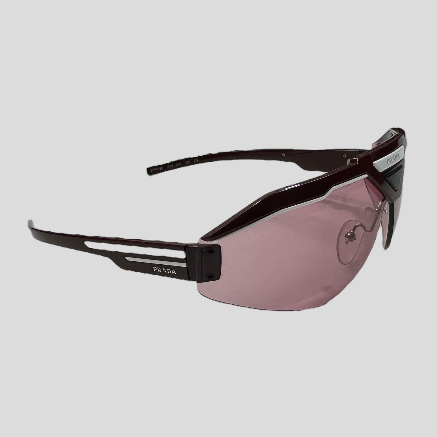 Prada 2019 Pink & Bordeaux Sunglasses