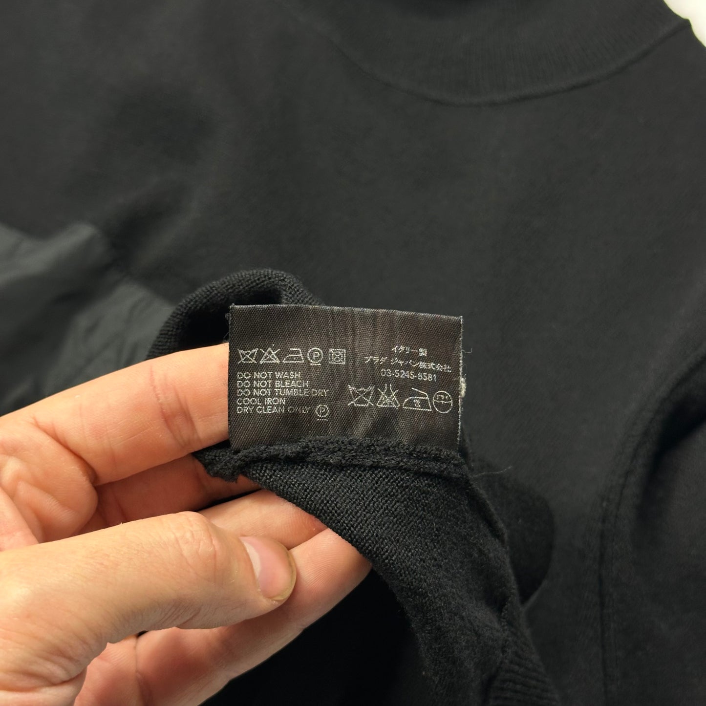 Prada Sport AW00 Nylon Pocket Panelled Technical Turtleneck - IT50 (M)