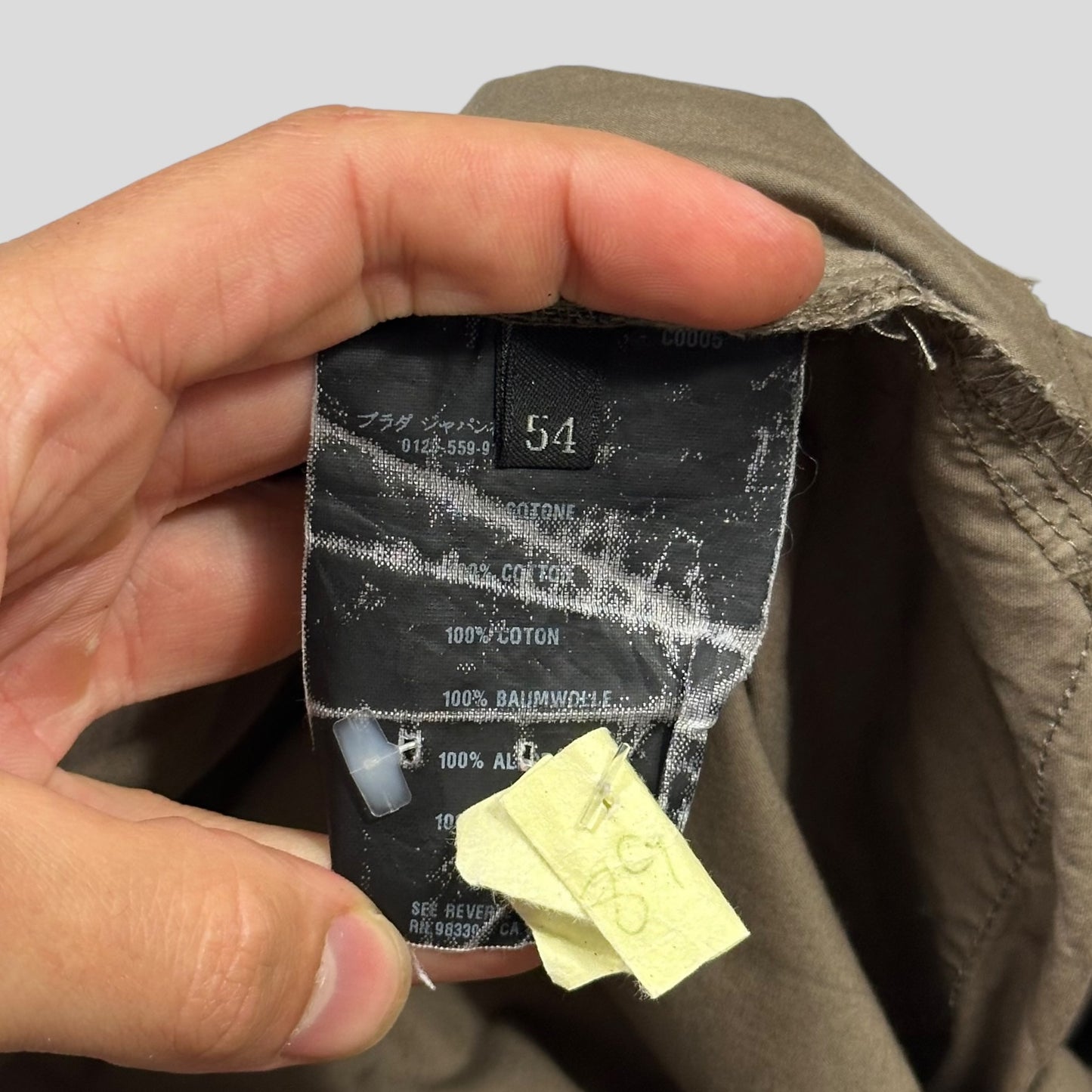 Prada Sport 00’s Technical Cotton Long Shorts - L/XL