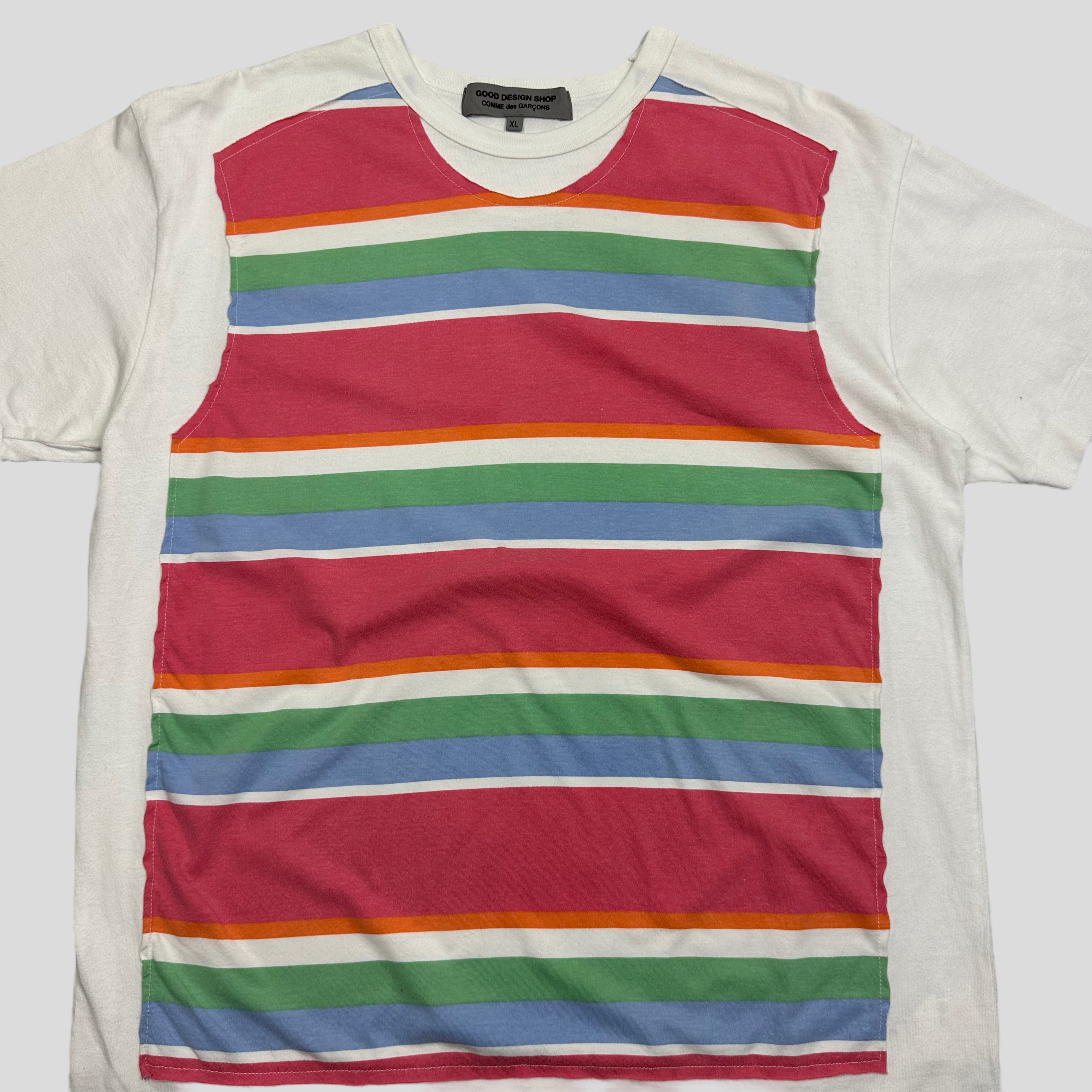 Cdg stripe best sale