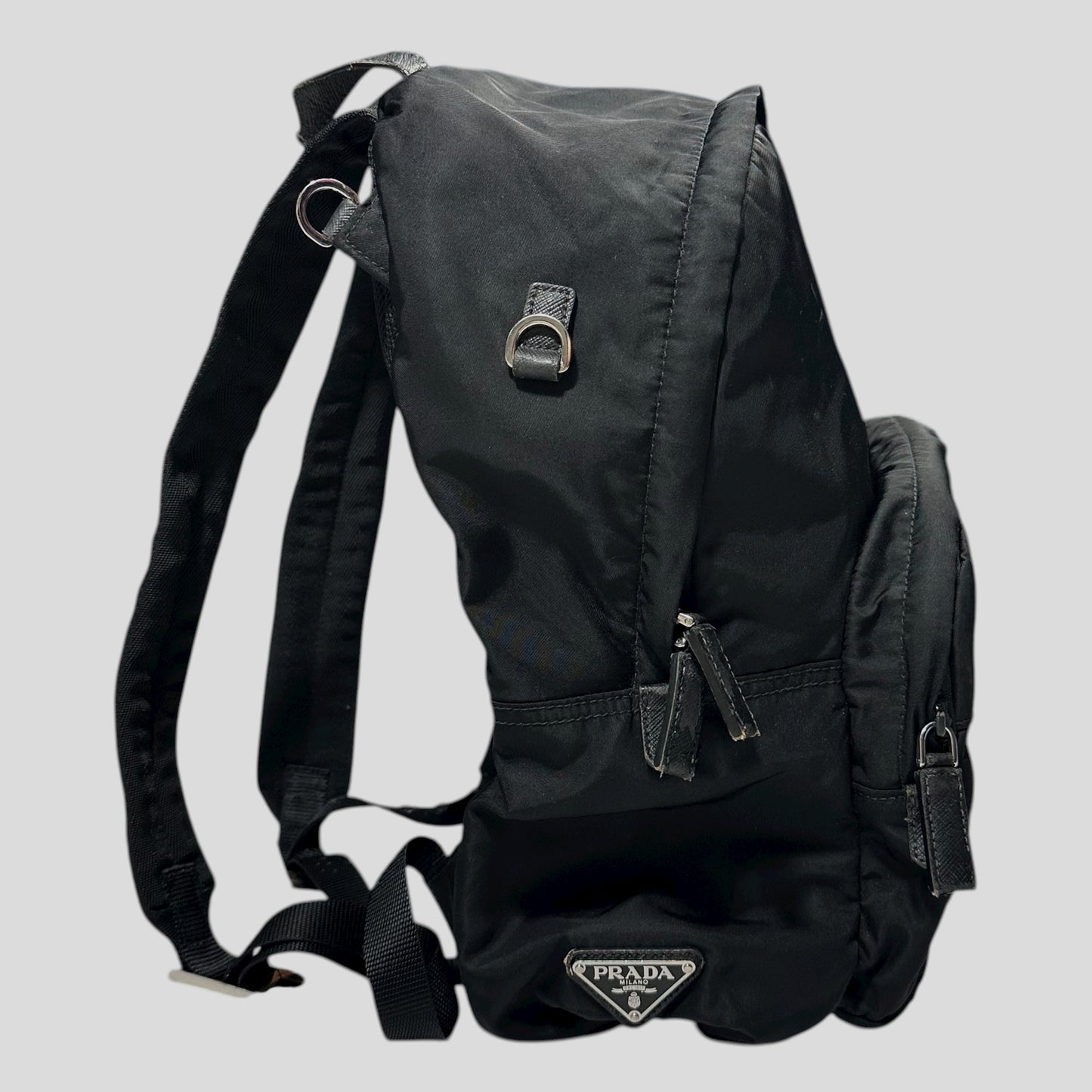 Prada Milano Nylon Technical Tanker Backpack