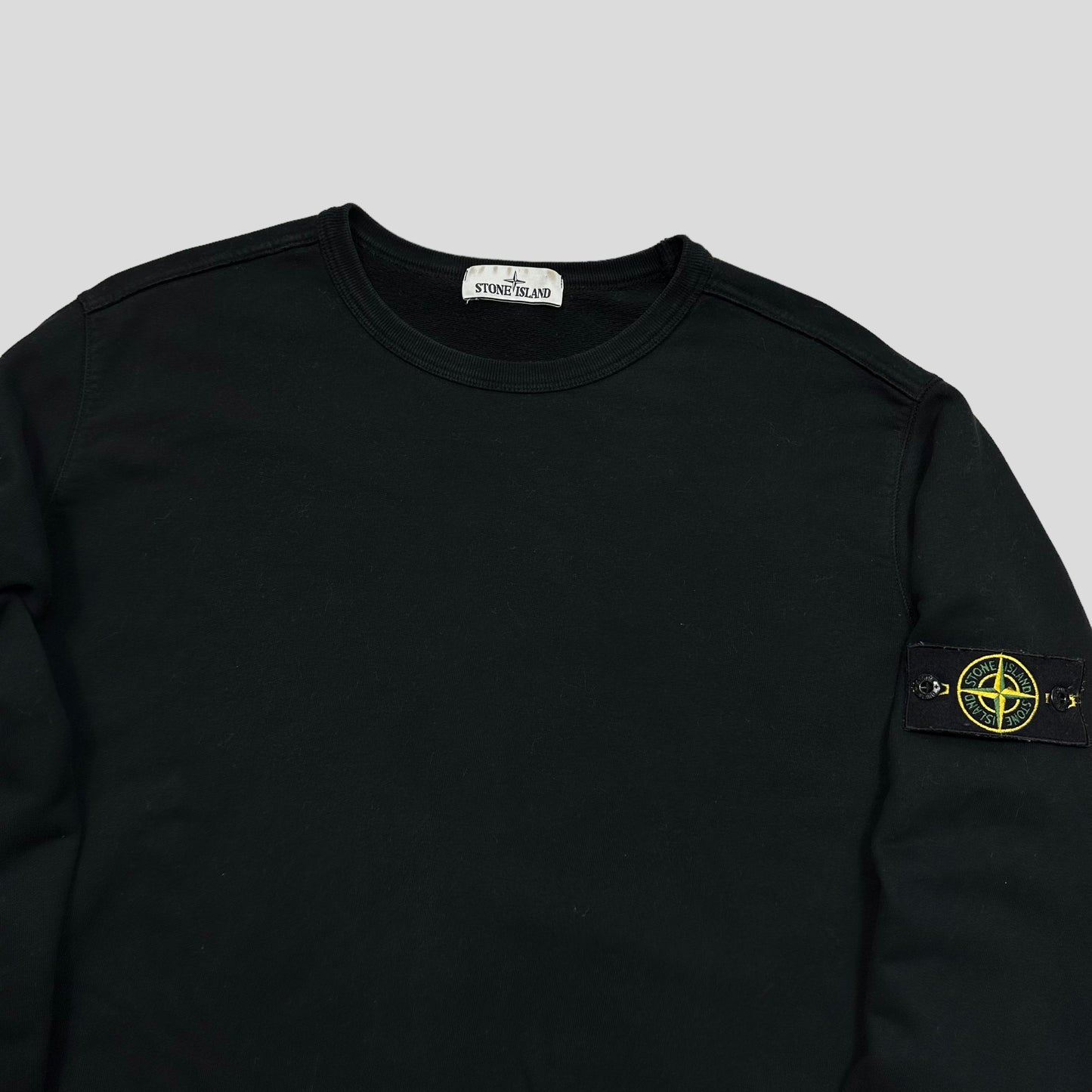 Stone Island Black Winter Crewneck - XXL/3XL