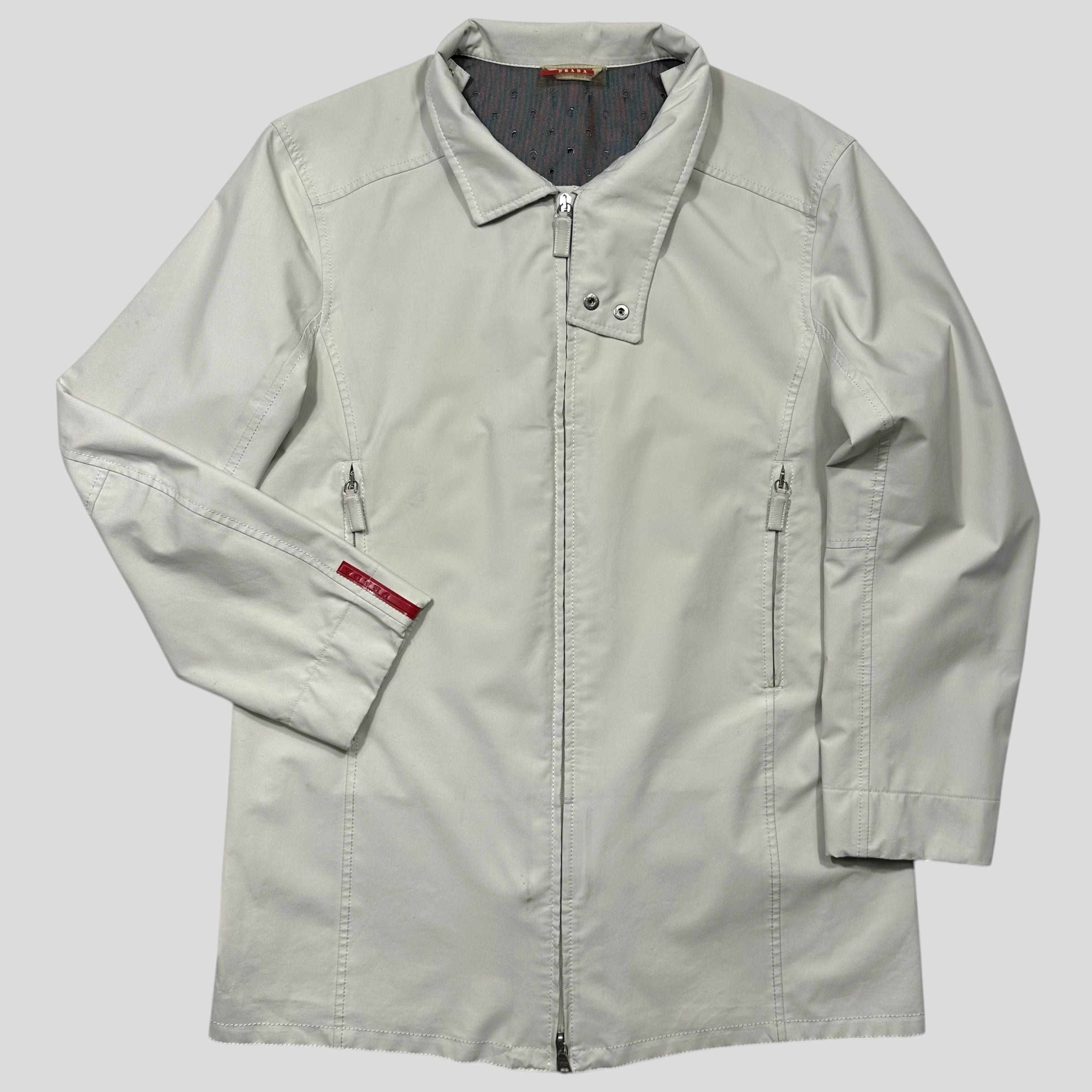 Prada Sport AW00 Goretex Perforated Ventilation Trench Coat - M