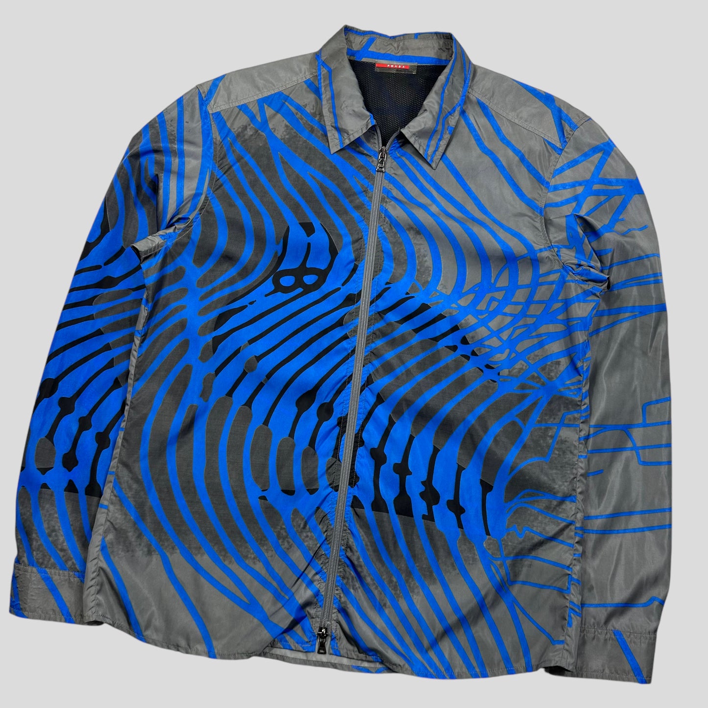 Prada Sport 00’s Vibrations Print Nylon Ventilated Jacket - XL