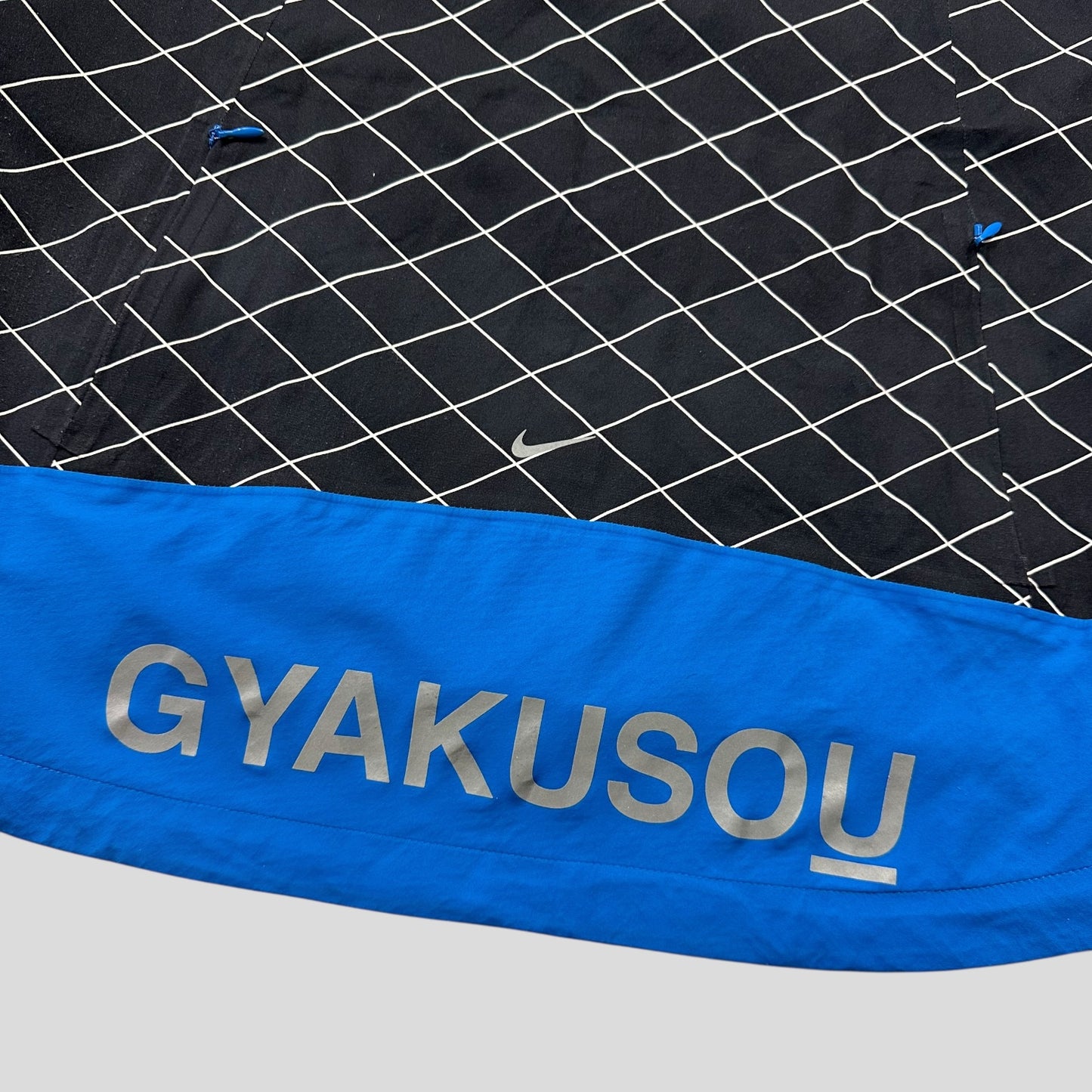 Nike Gyakusou 2015 x Undercover 3m Diamond Asymmetrical Taped Seam Jacket - XL (L)