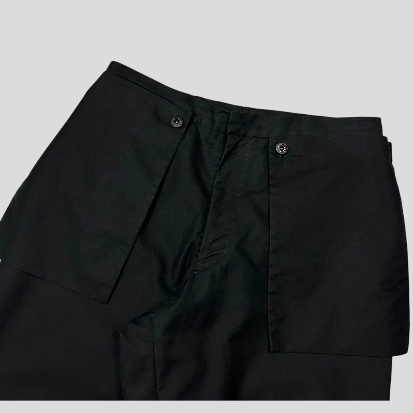Miu Miu 1999 Modular Hip Pocket Co-nylon Carpenter Trousers - M/L