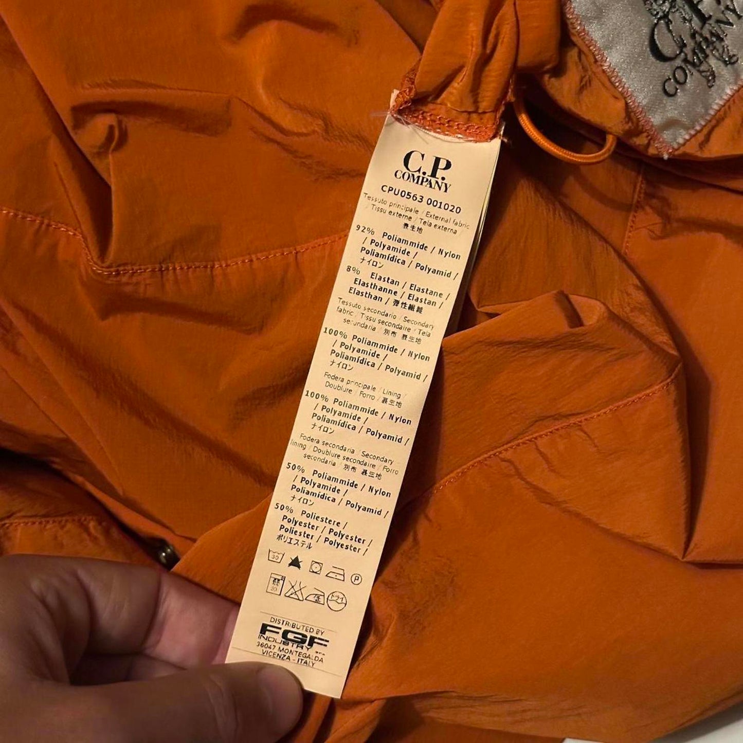 CP Company Chrome Lightweight Windbreaker Goggle Jacket - IT50 (M)