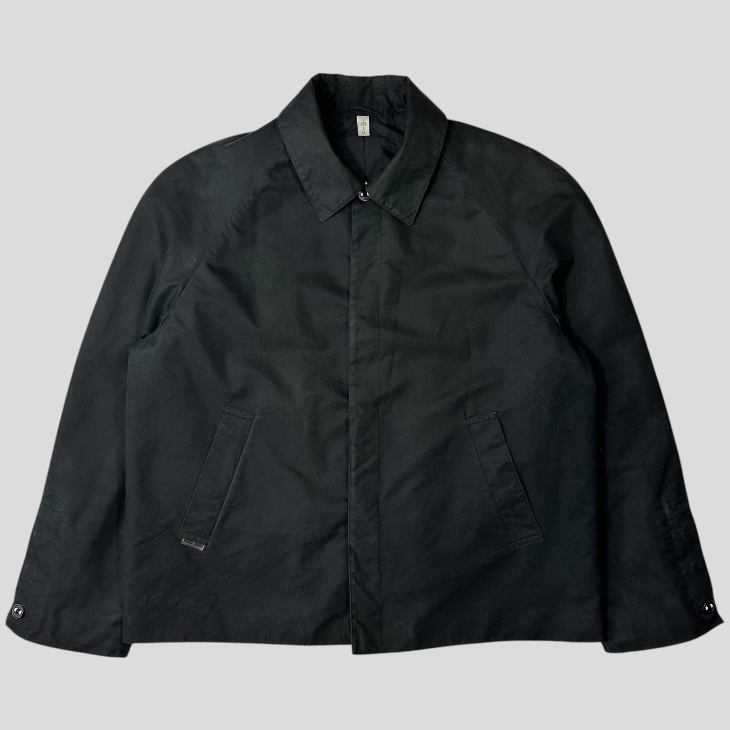 Miu Miu AW00 Contrast Tape Down Filled Work Jacket - L/XL