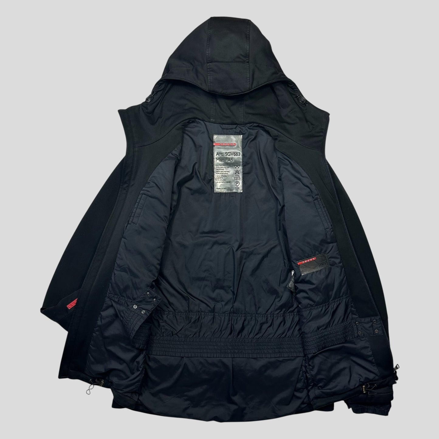 Prada Sport 00’s Ninja Moto Panelled Jacket - IT52 (M/L)