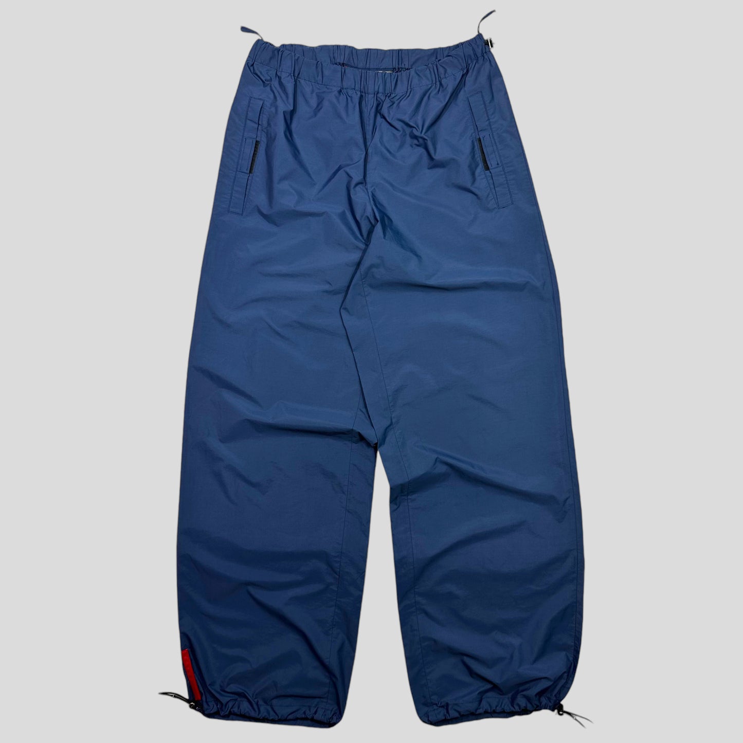 Prada Sport SS99 Blue Nylon Baggy Trackpants - IT48 (M/L)