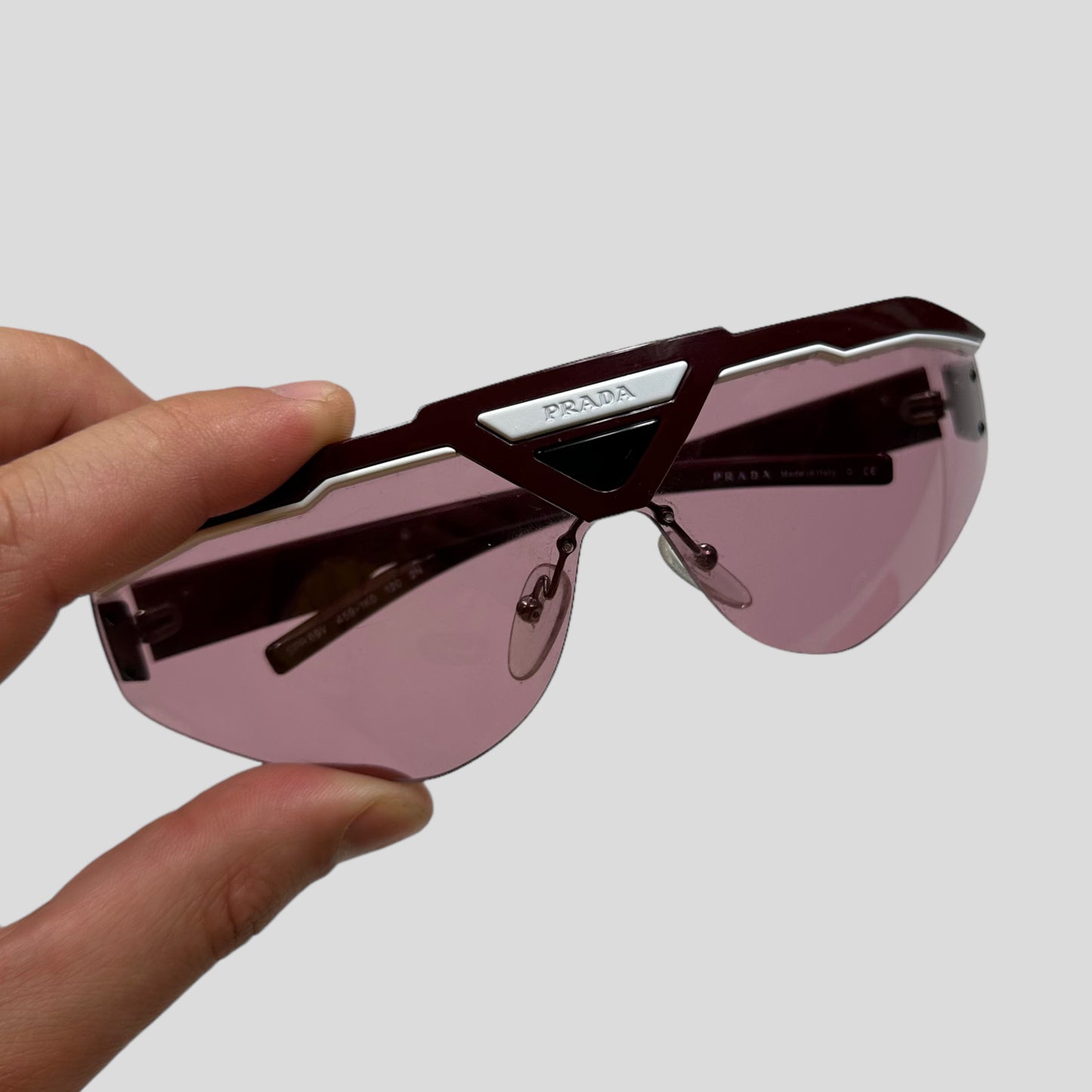 Prada 2019 Pink & Bordeaux Sunglasses