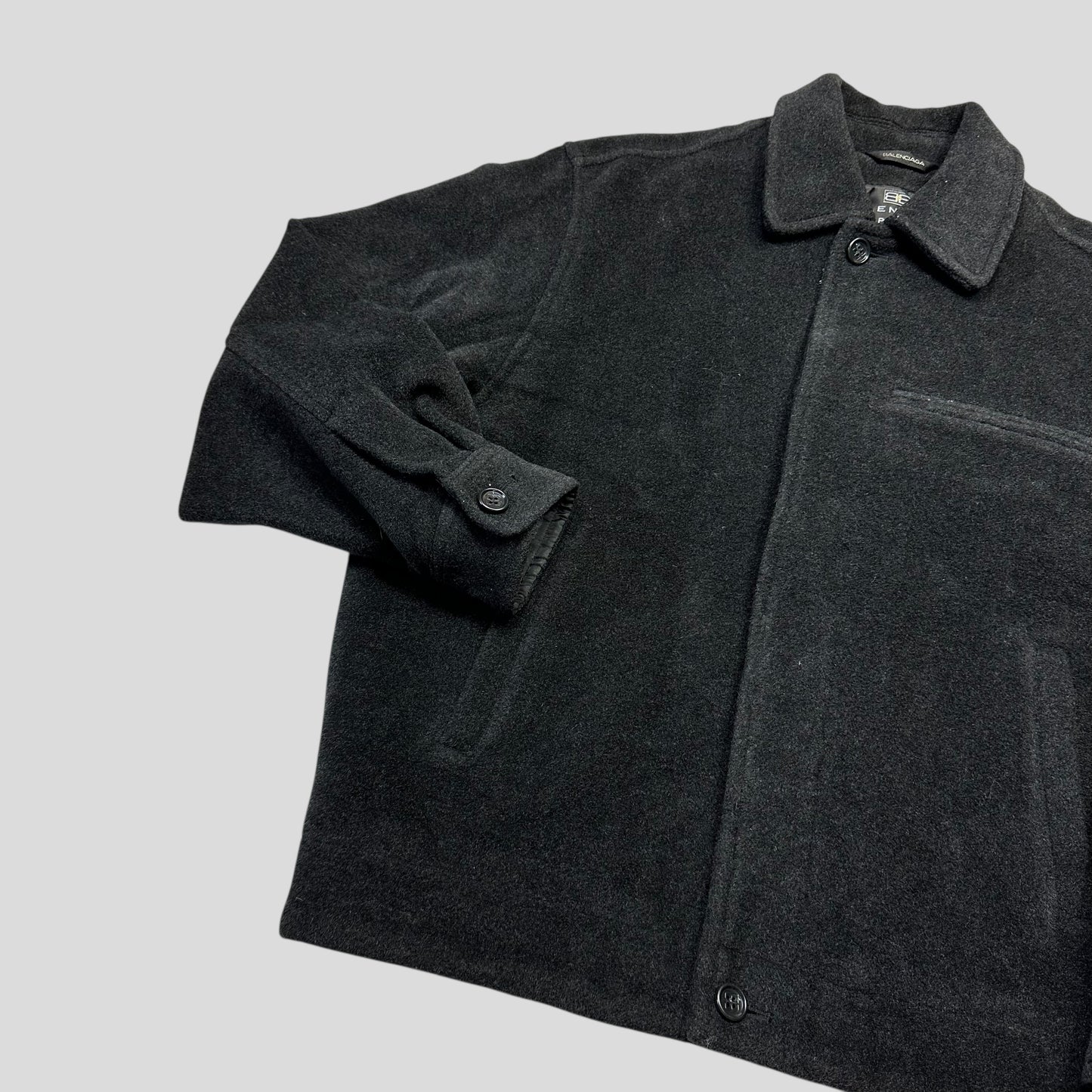 Balenciaga 90’s Wool Coach Jacket - 3 (M/L)