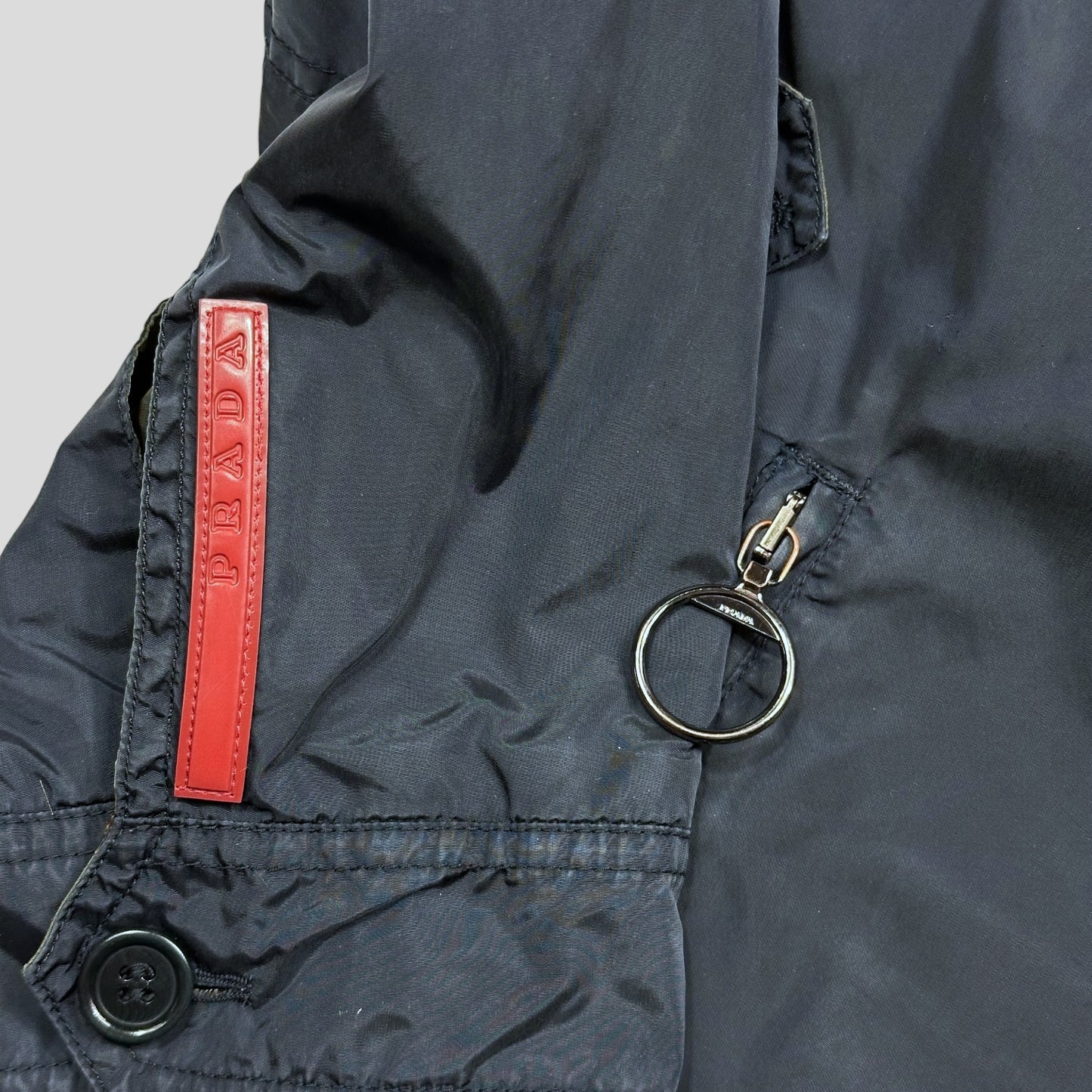 Prada Sport 00’s Nylon Reversible D-ring Field Jacket - IT52 (M/L)