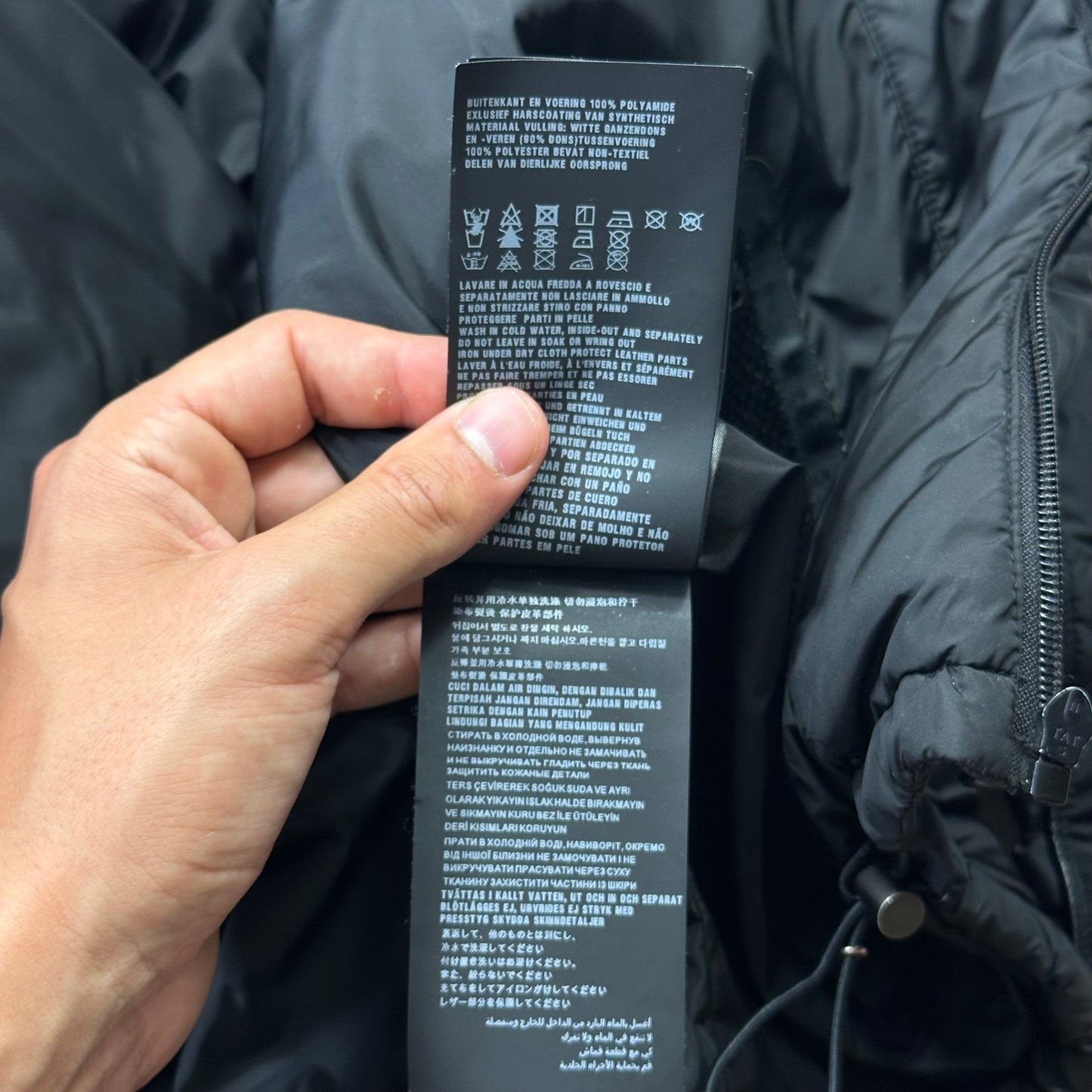 Prada 2018 Laminated Nylon Duck Down Puffer - IT52 (L)