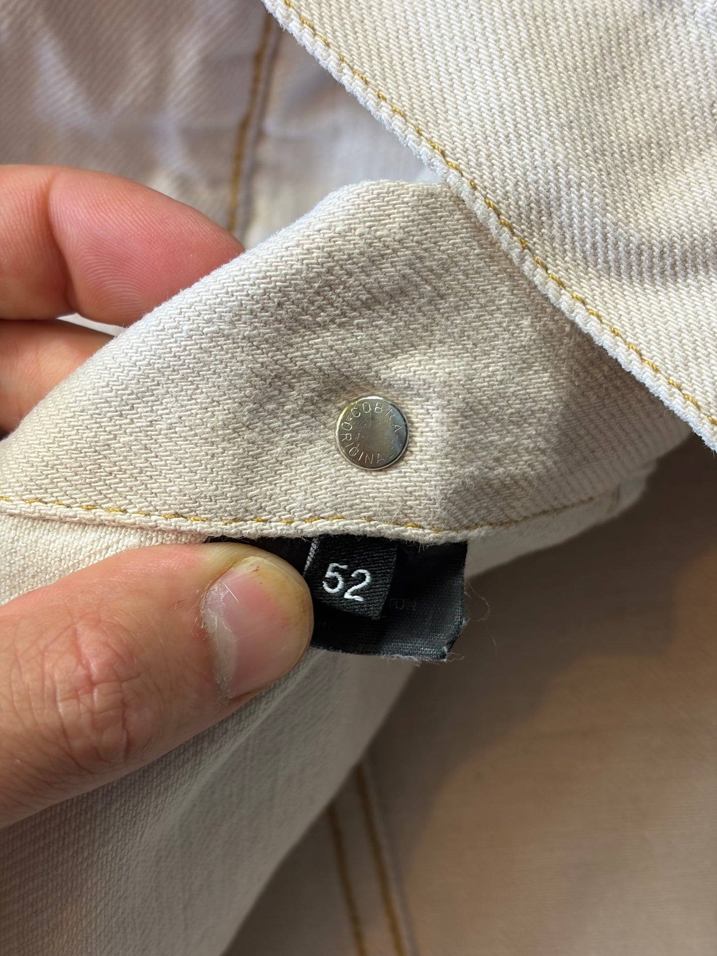 Gucci by Tom Ford 00’s Pale Pink Mens Trucker Jacket - IT52