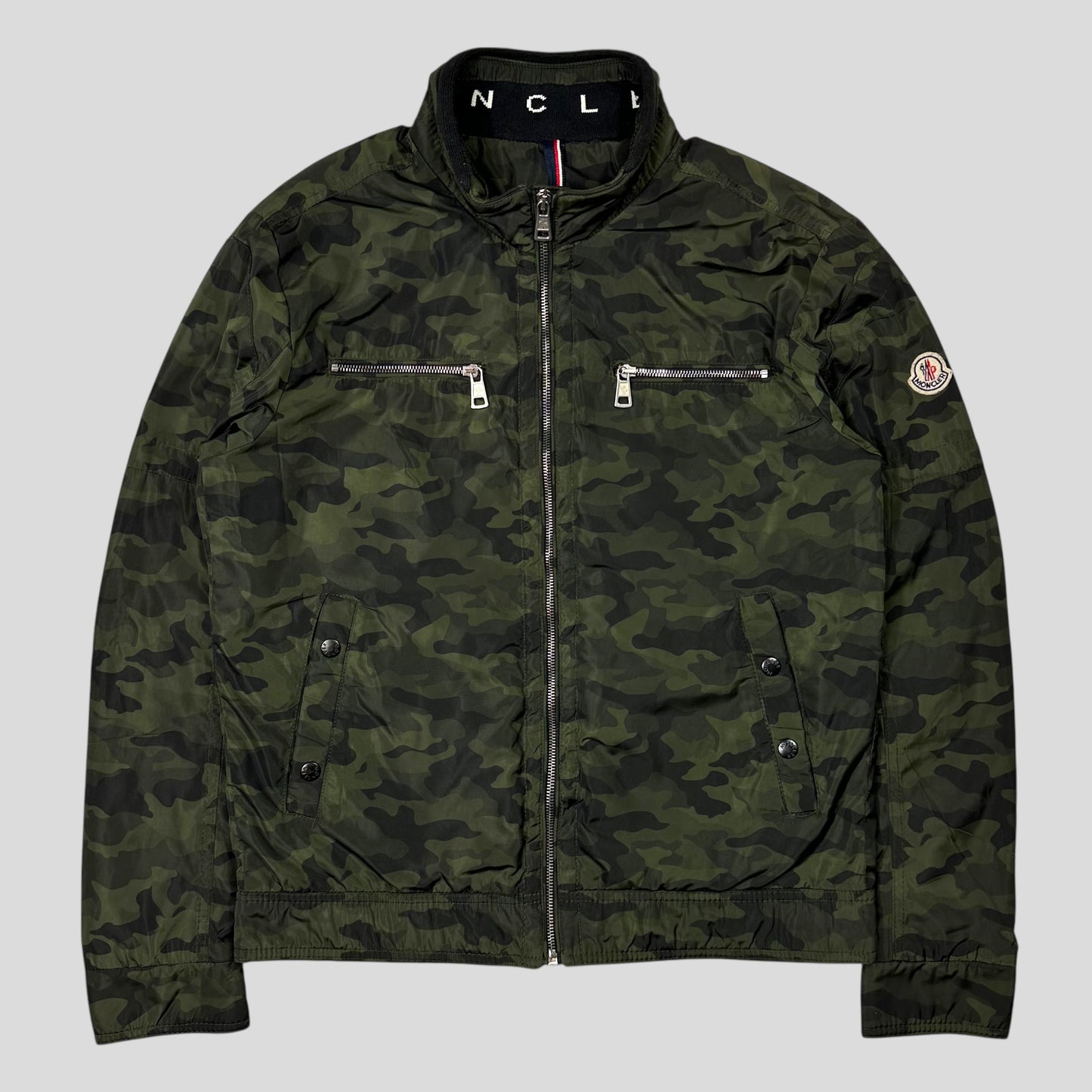 Moncler 2016 Camouflage Nylon Multipocket Bomber Jacket - 1 (S/M)
