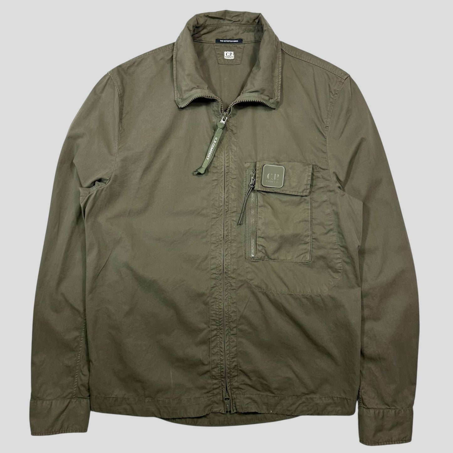 CP Company SS21 Metropolis Badge Overshirt Jacket - S